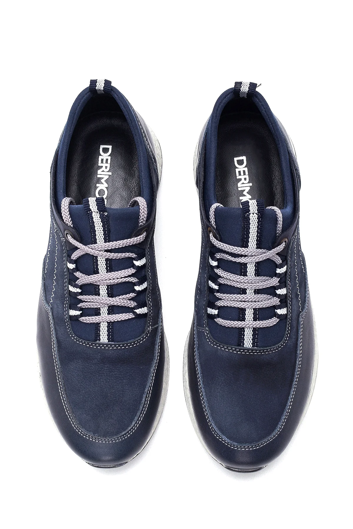 Erkek Deri Nubuk Sneaker - Image 7