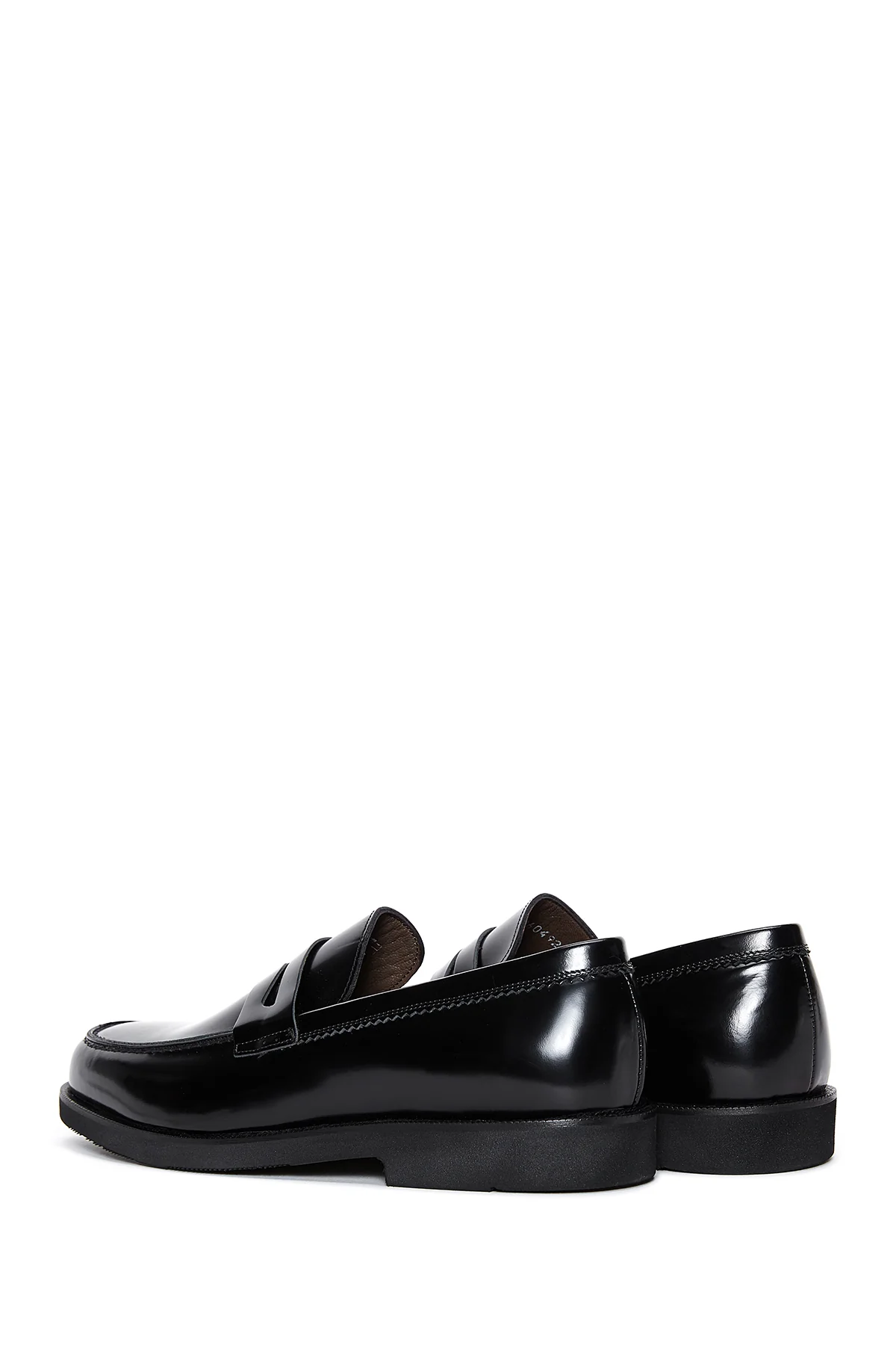 Erkek Deri Parlak Casual Loafer - Image 5