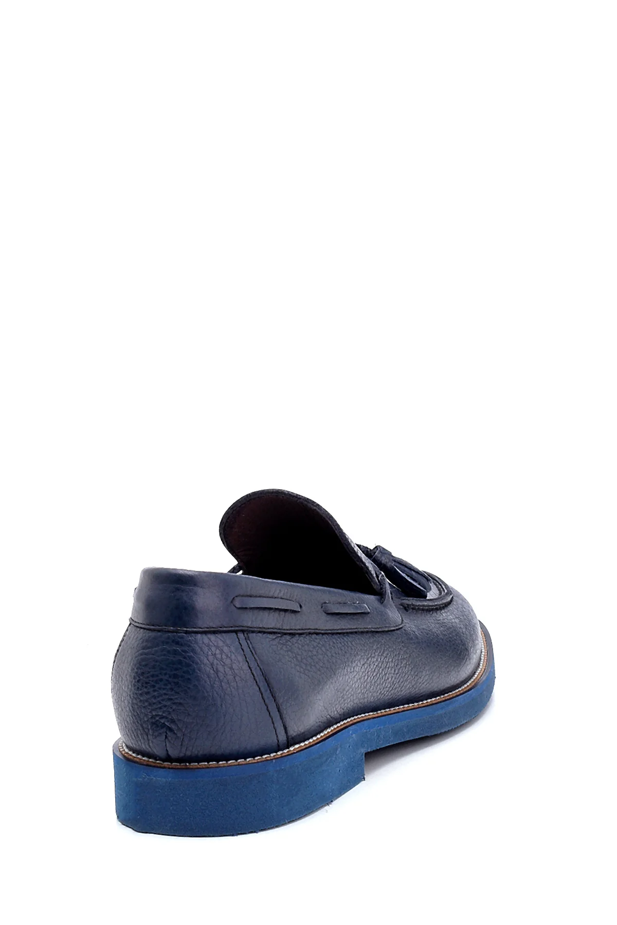 Erkek Deri Püskül Detaylı Loafer - Image 5