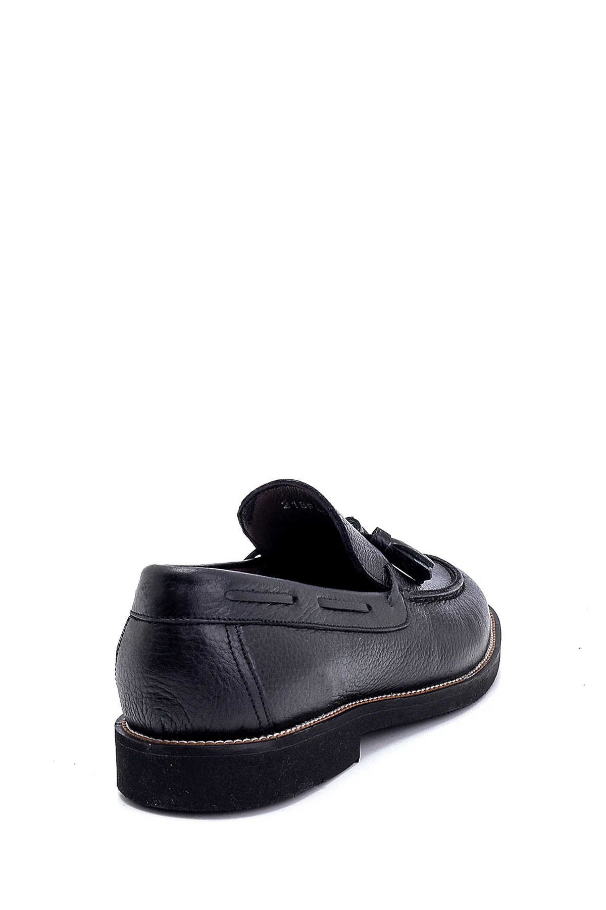 Erkek Deri Püskül Detaylı Loafer - Image 5