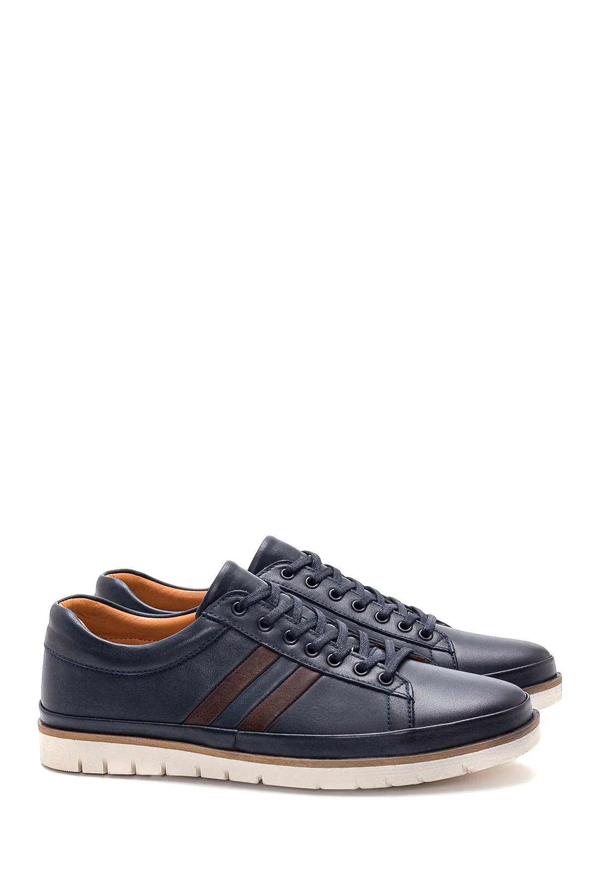 Erkek Deri Sneaker - Image 3