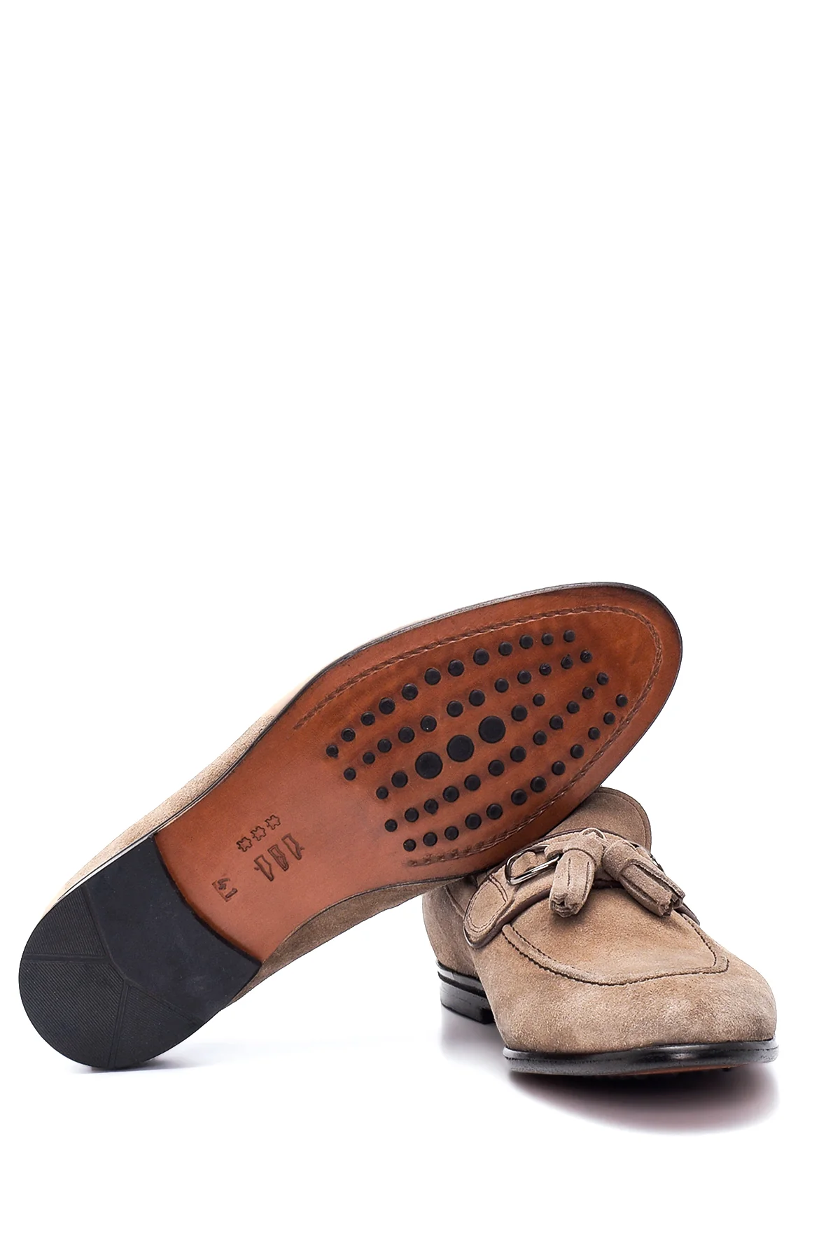 Erkek Deri Süet Klasik Loafer - Image 4