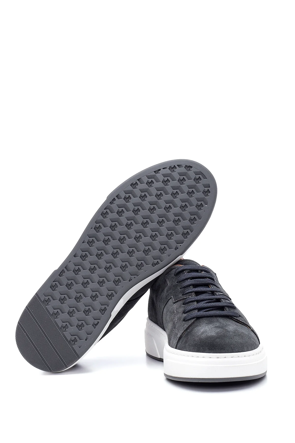 Erkek Deri Süet Sneaker - Image 4