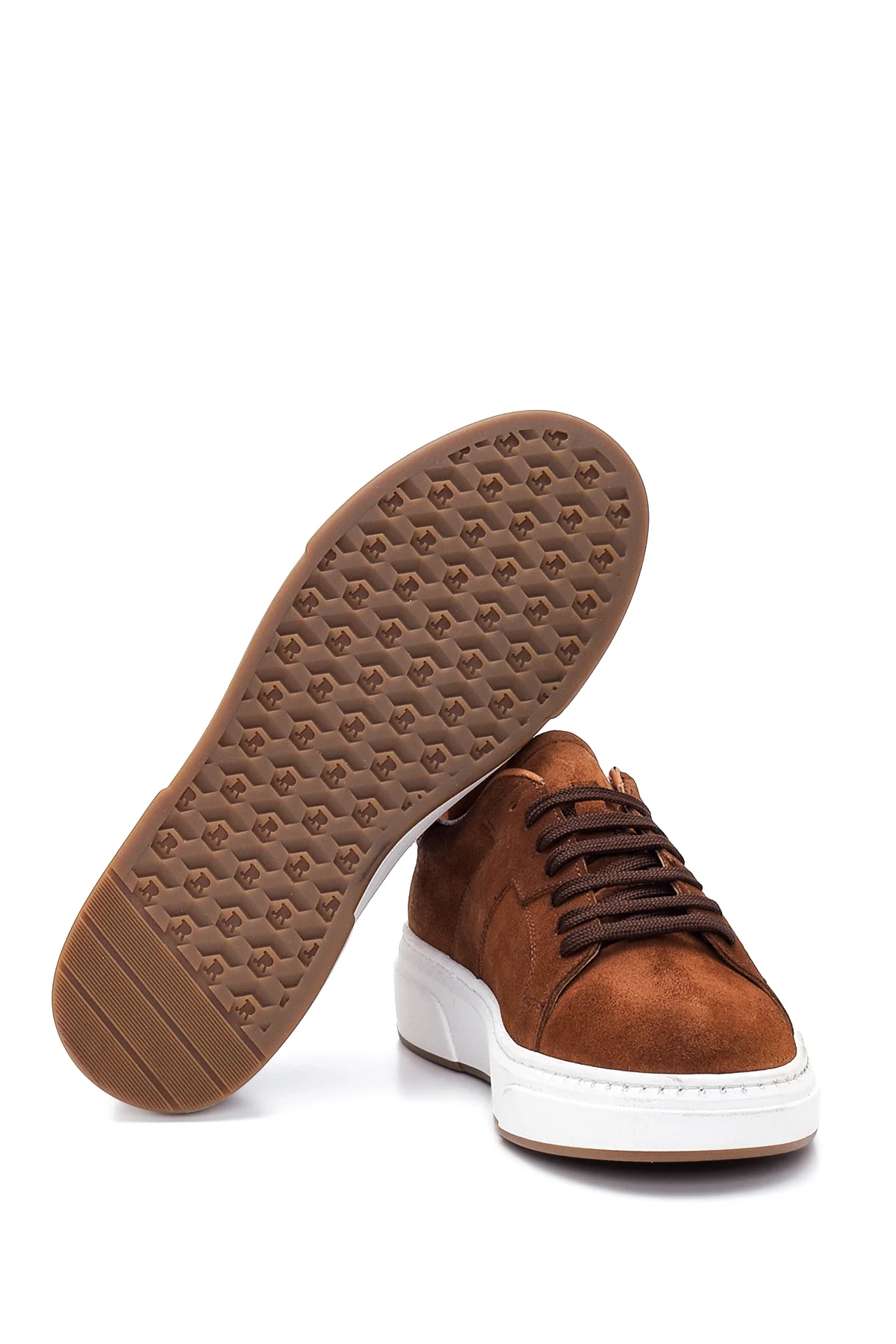 Erkek Deri Süet Sneaker - Image 4