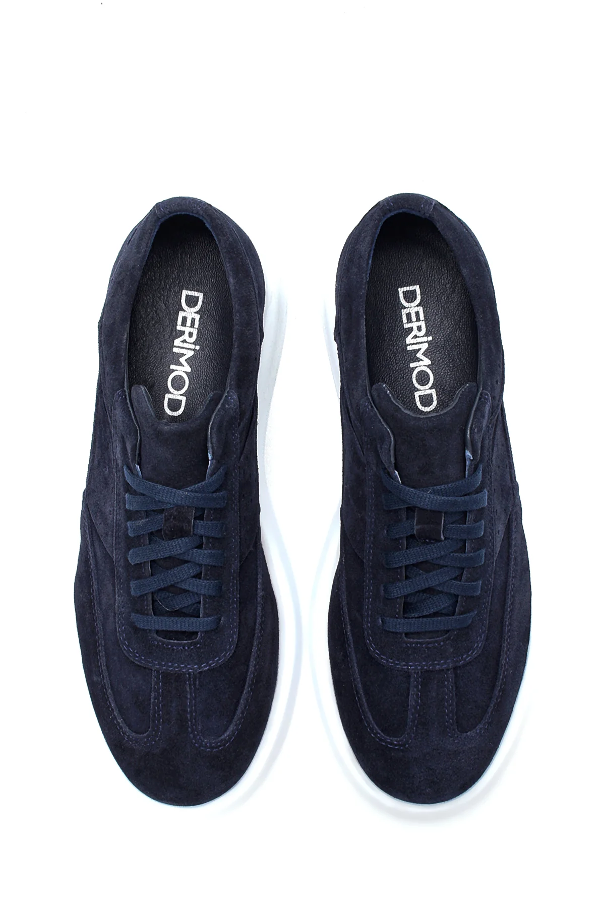Erkek Deri Süet Sneaker - Image 6