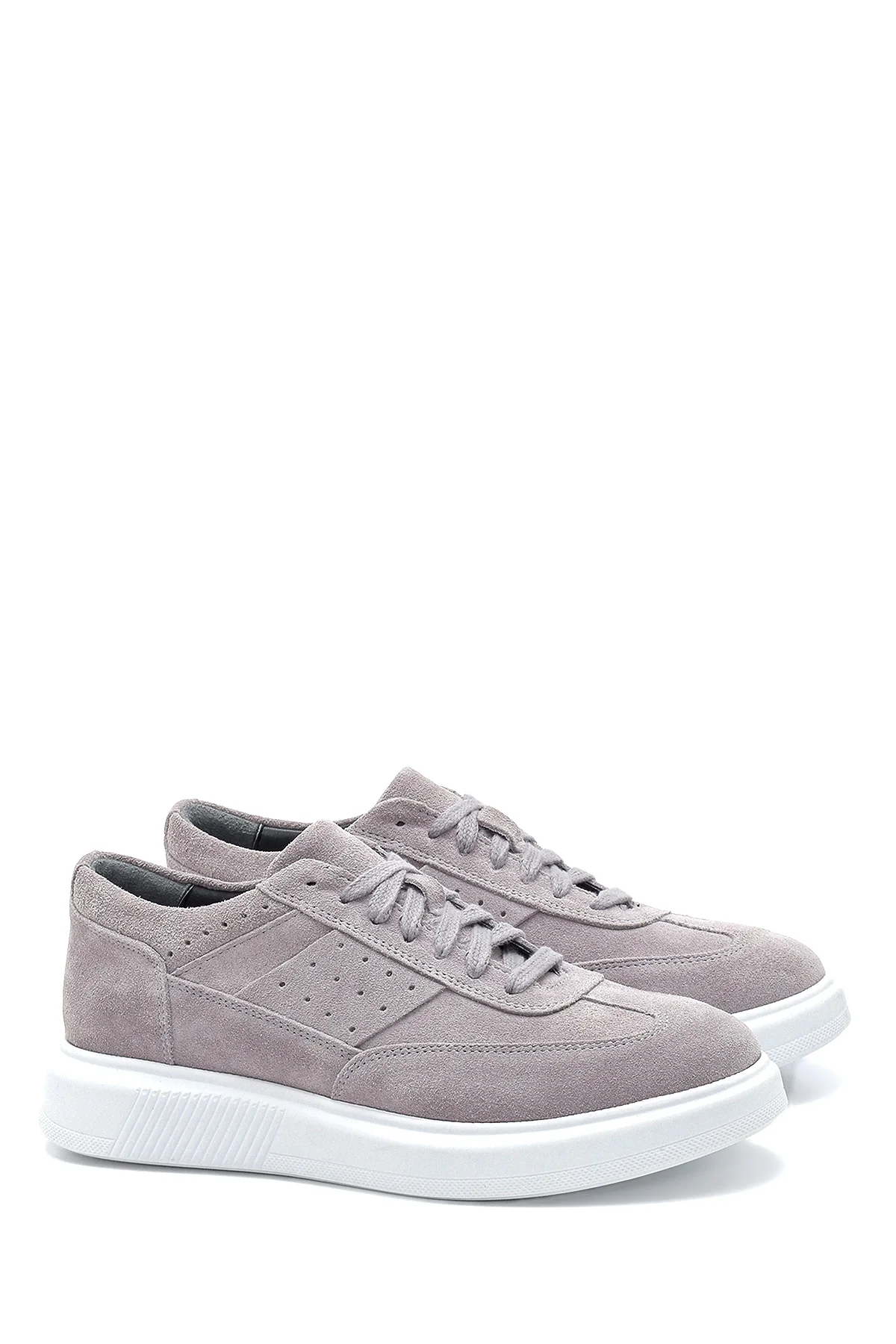 Erkek Deri Süet Sneaker - Image 3