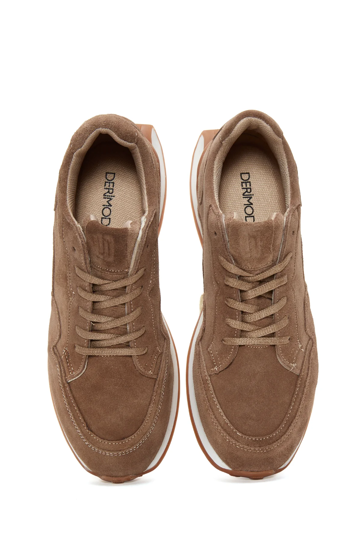 Erkek Deri Süet Sneaker - Image 6