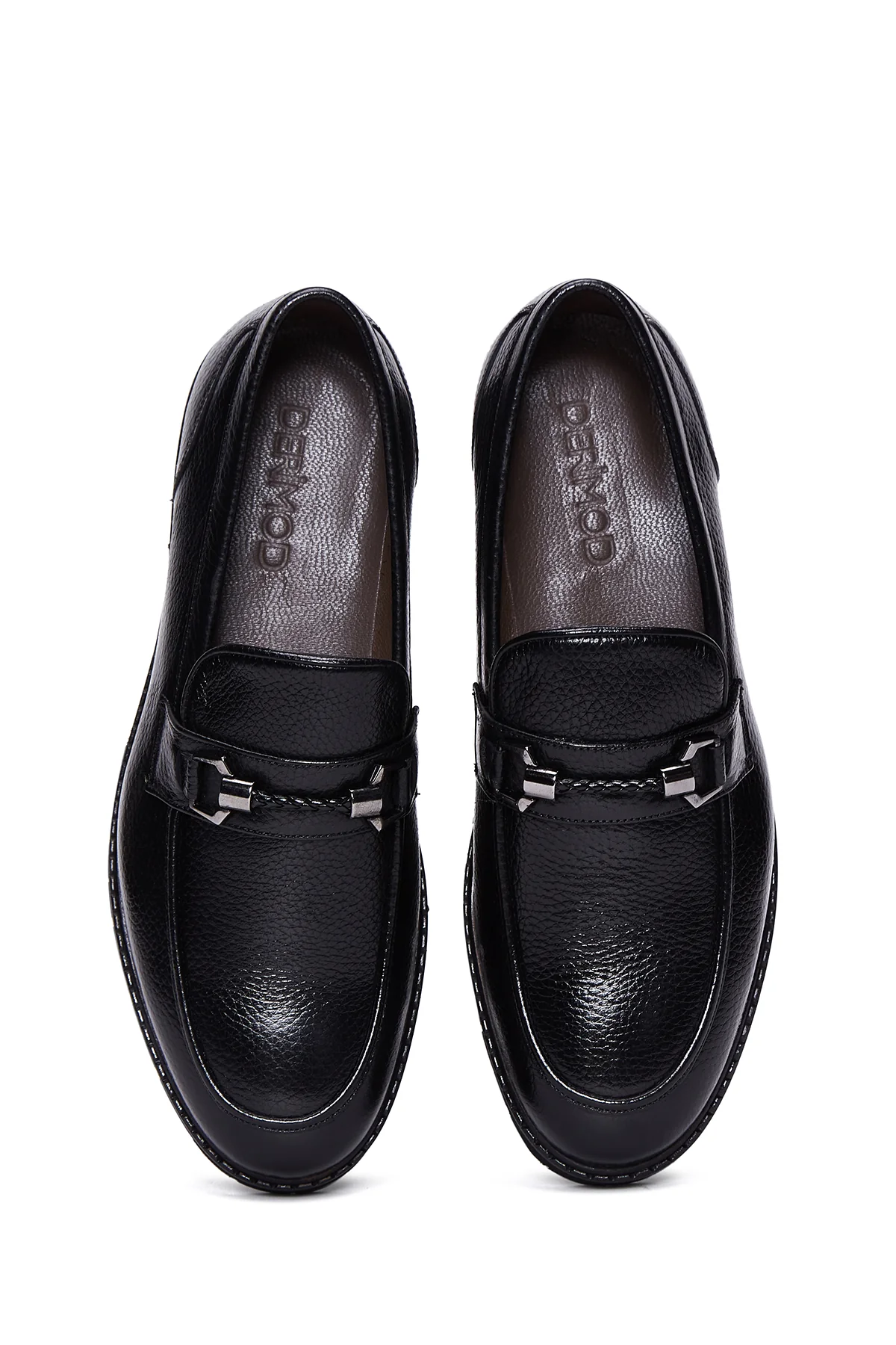 Erkek Deri Tokalı Loafer - Image 6