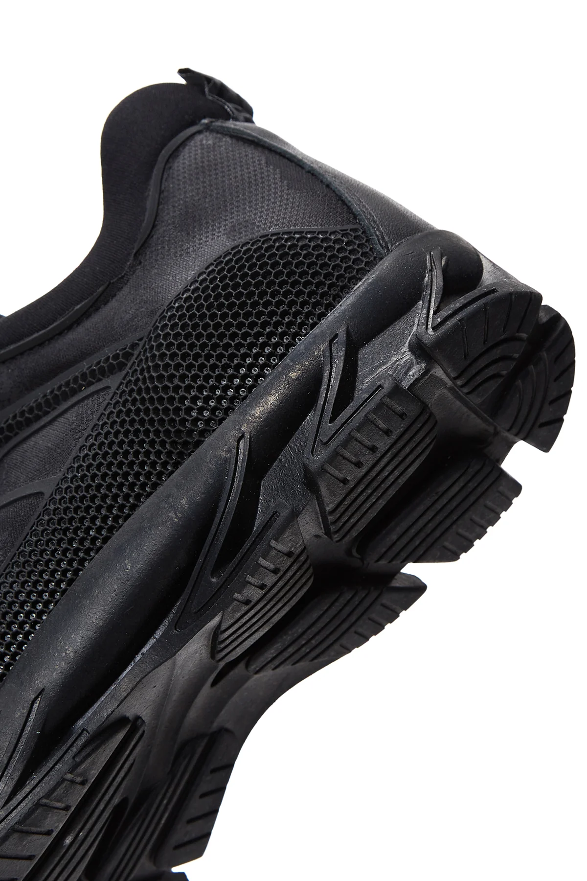 Erkek Fileli Deri Sneaker - Image 8