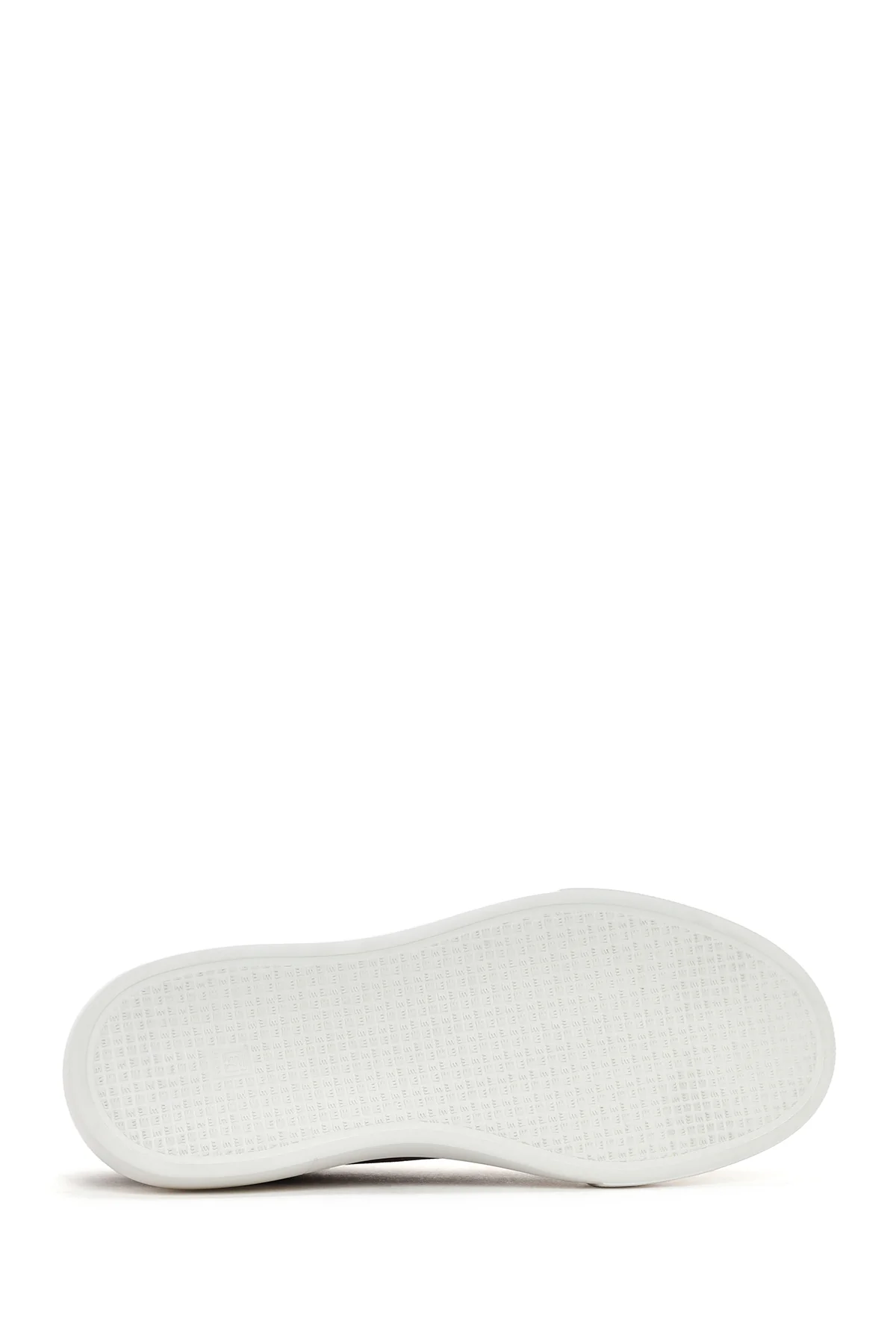 Erkek Gri Kalın Tabanlı Süet Deri Sneaker - Image 4
