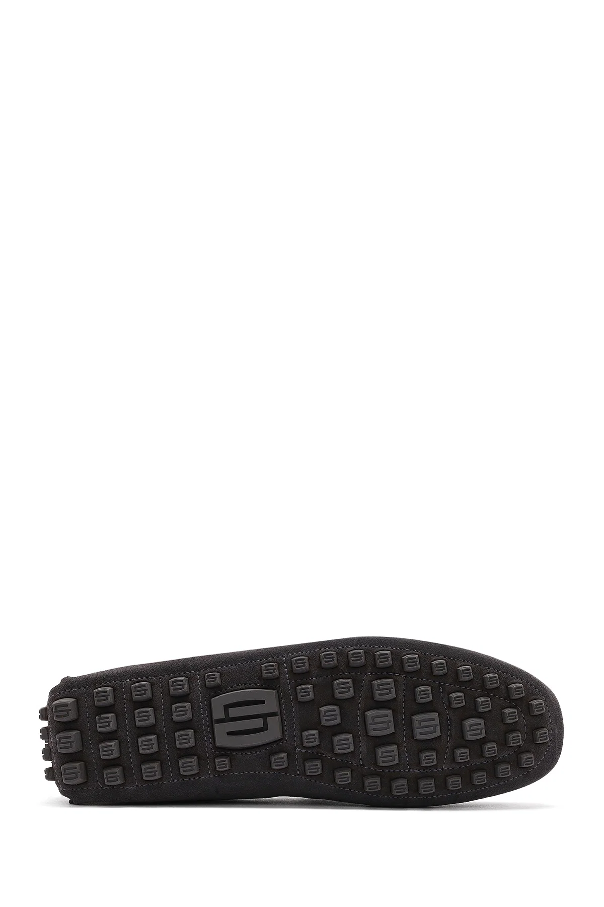 Erkek Gri Püsküllü Süet Deri Loafer - Image 4