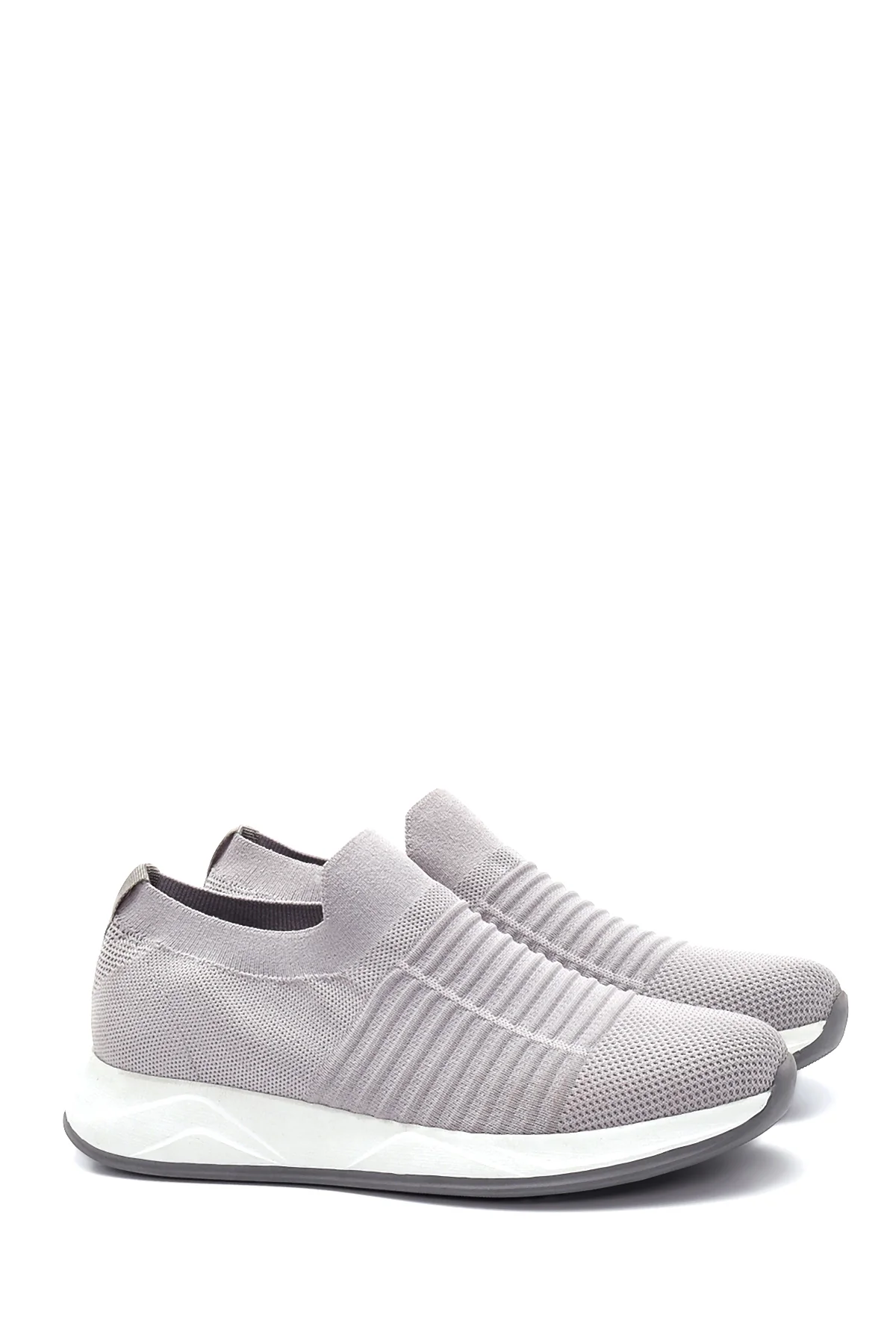 Erkek Gri Sneaker - Image 3