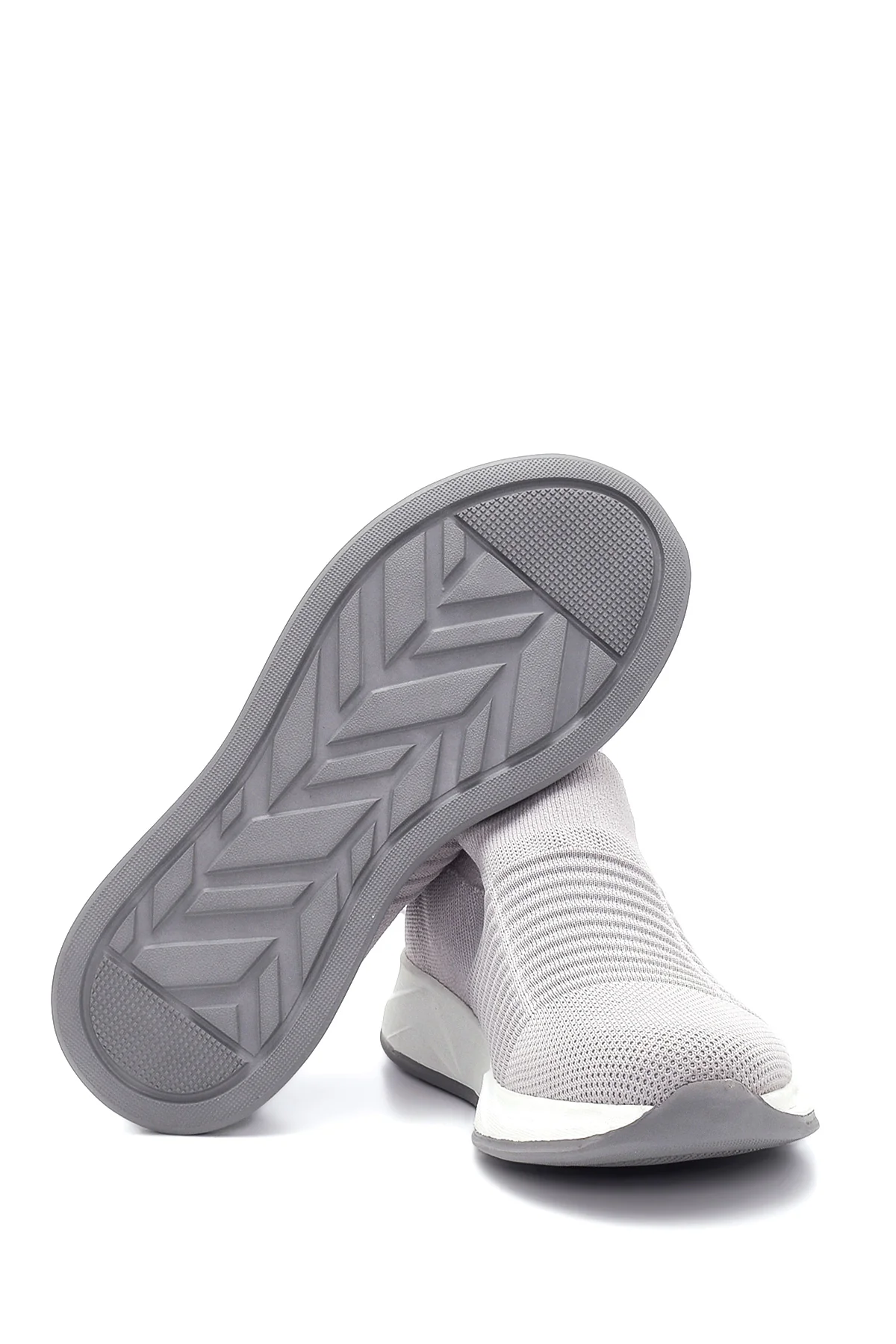 Erkek Gri Sneaker - Image 4