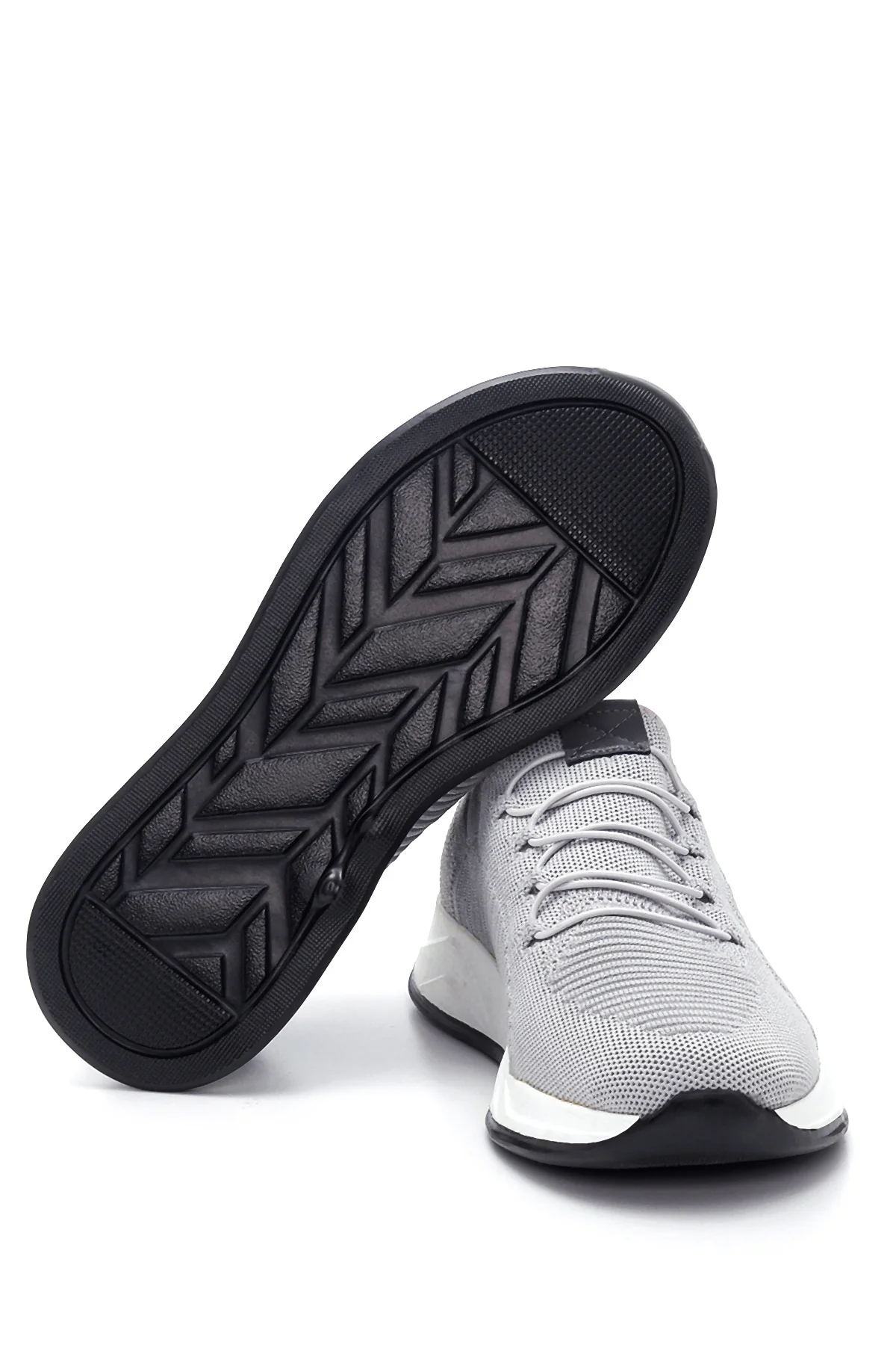 Erkek Gri Sneaker - Image 4