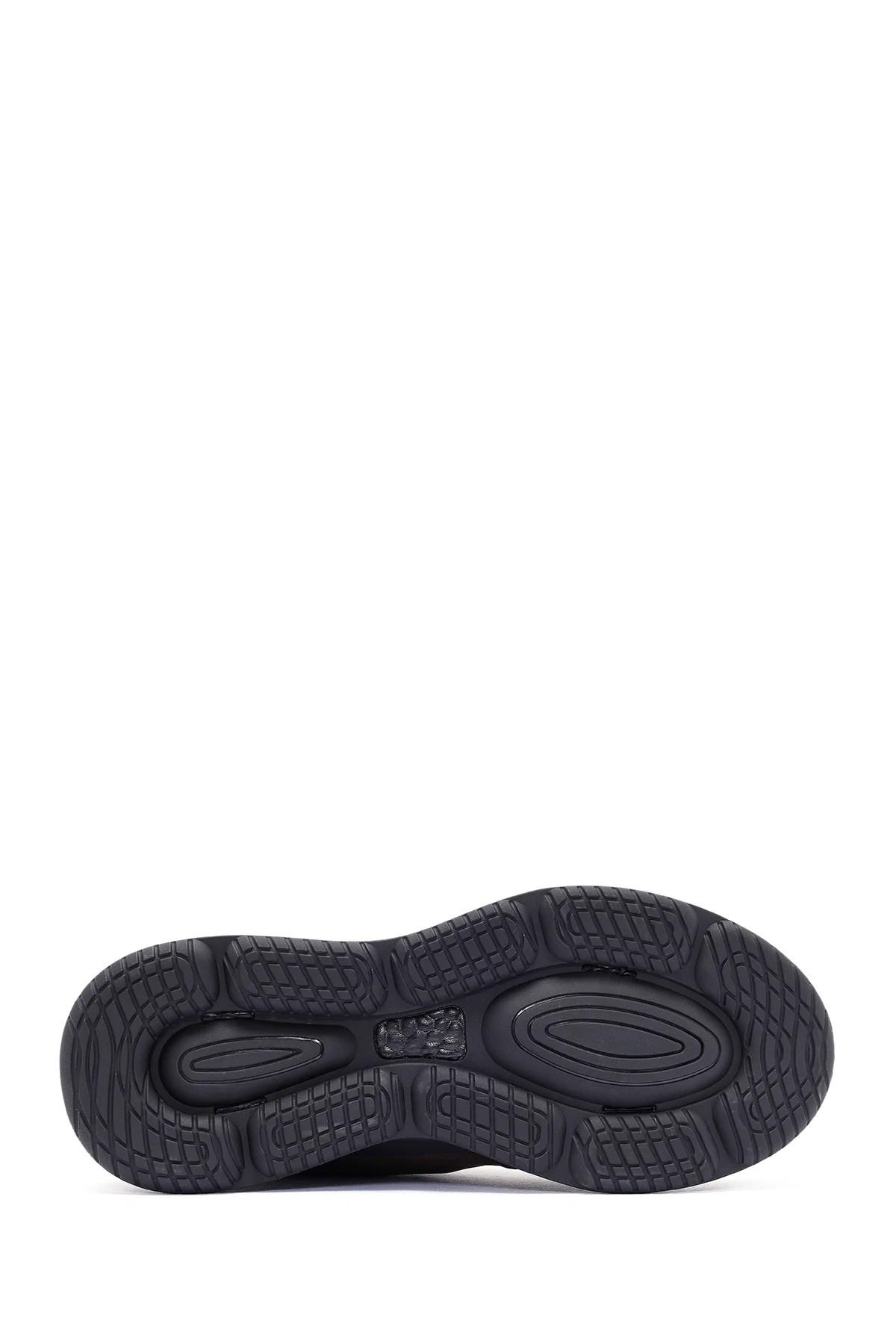 Erkek Haki Bağcıklı Nubuk Deri Sneaker - Image 4