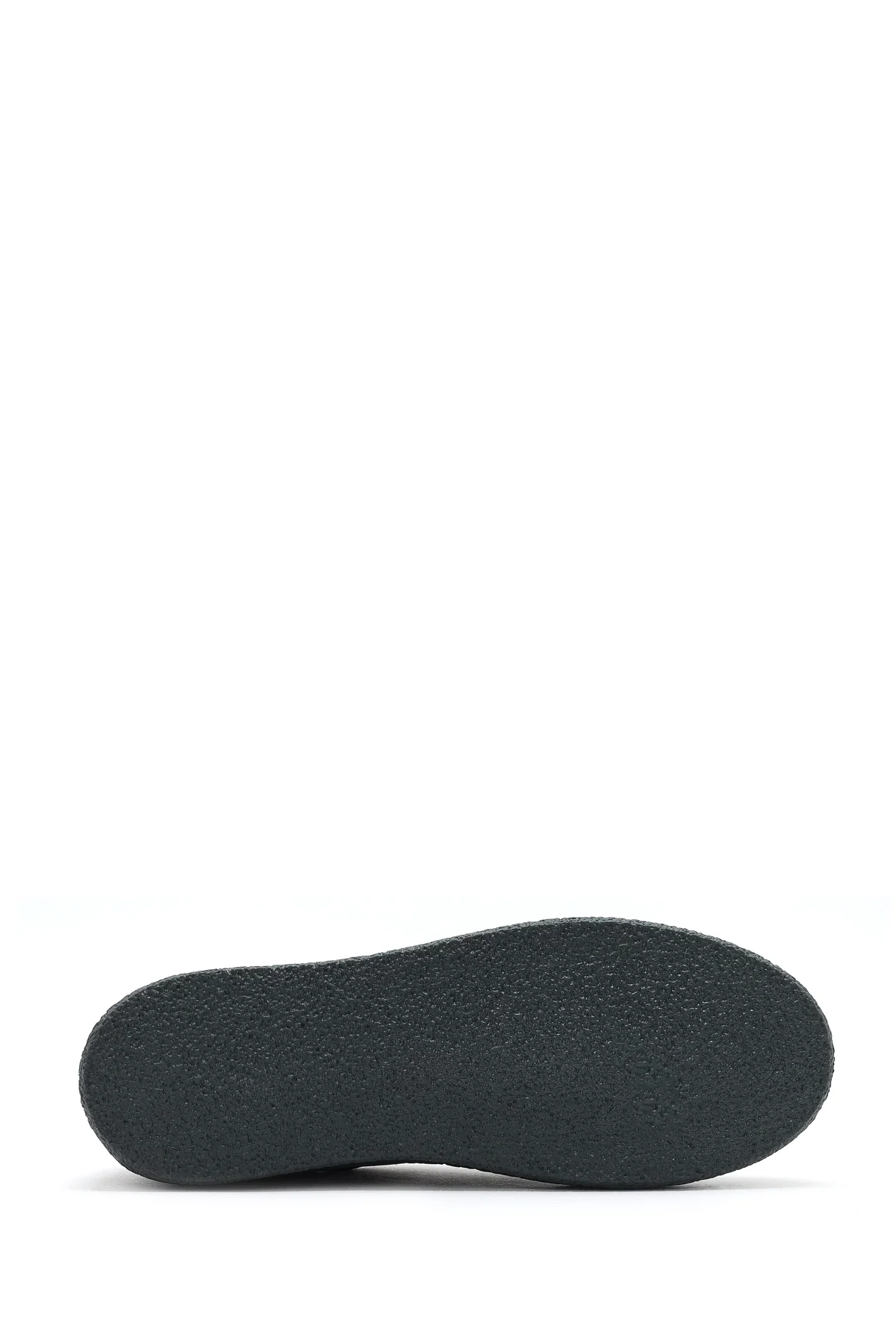Erkek Haki Bağcıklı Süet Deri Sneaker - Image 4