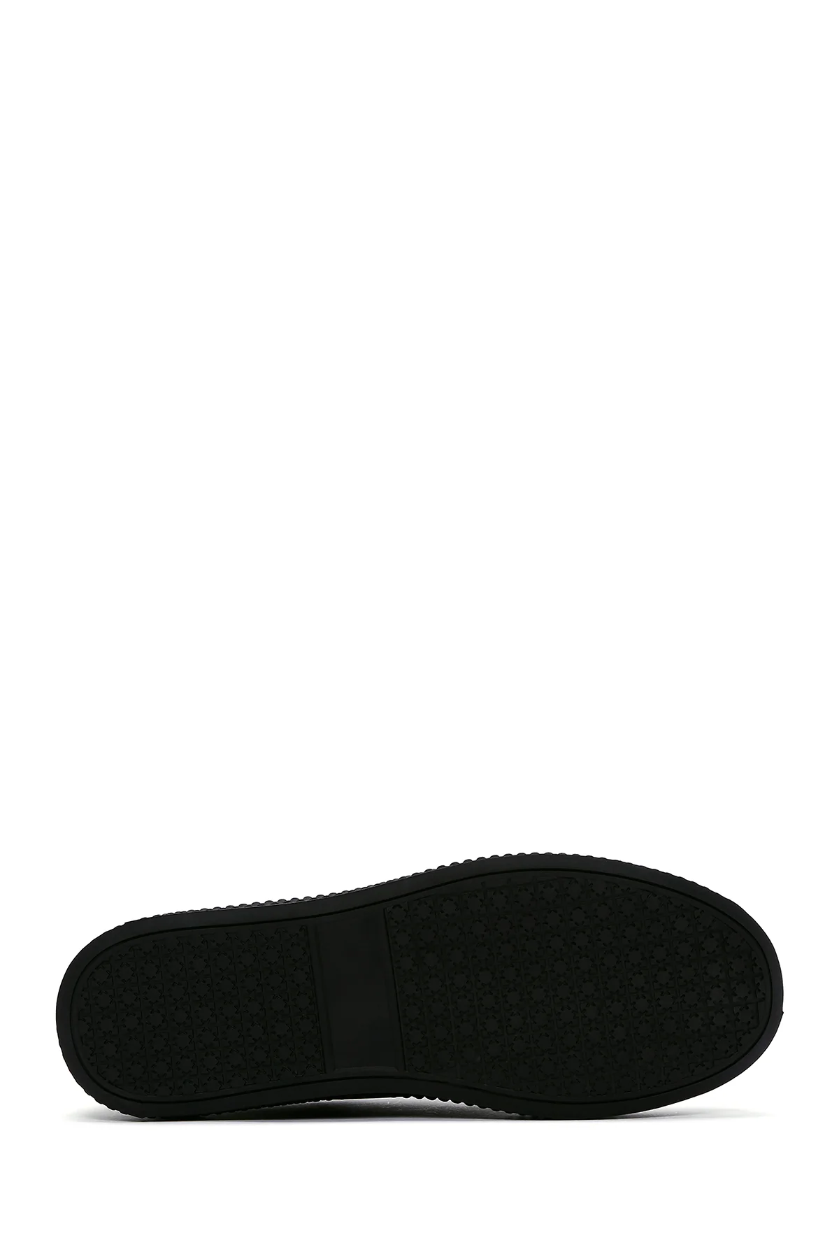 Erkek Haki Deri Sneaker - Image 4
