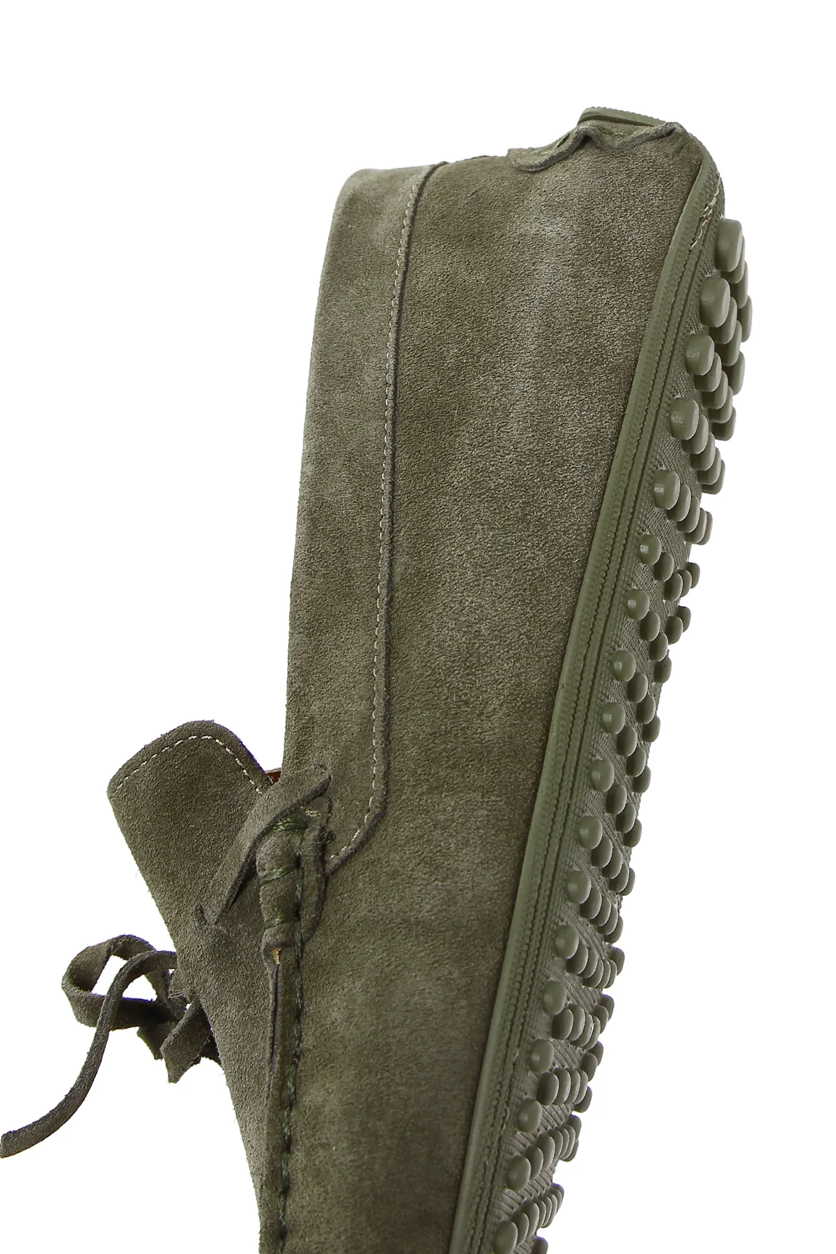 Erkek Haki Süet Deri Casual Loafer - Image 8