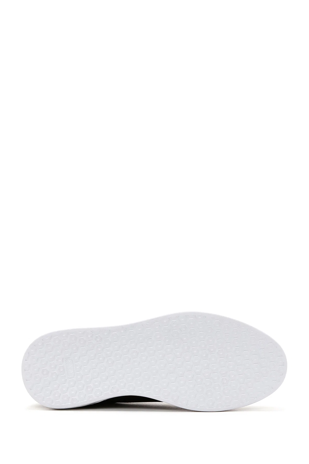 Erkek Kahverengi Bağcıklı Deri Sneaker - Image 4