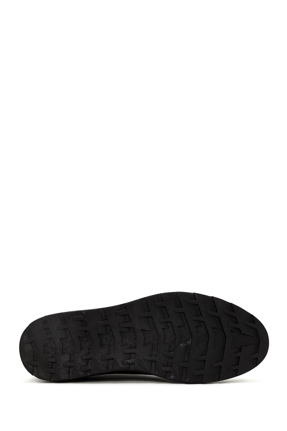 Erkek Kahverengi Bağcıklı Deri Sneaker - Image 4