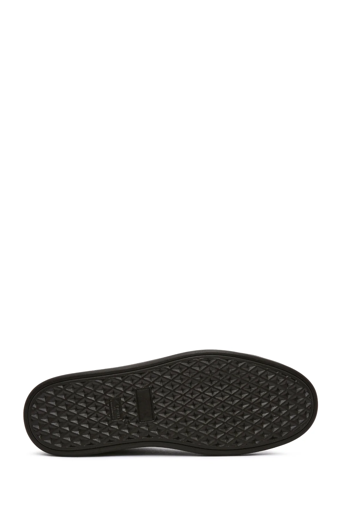 Erkek Kahverengi Bağcıklı Deri Sneaker - Image 5