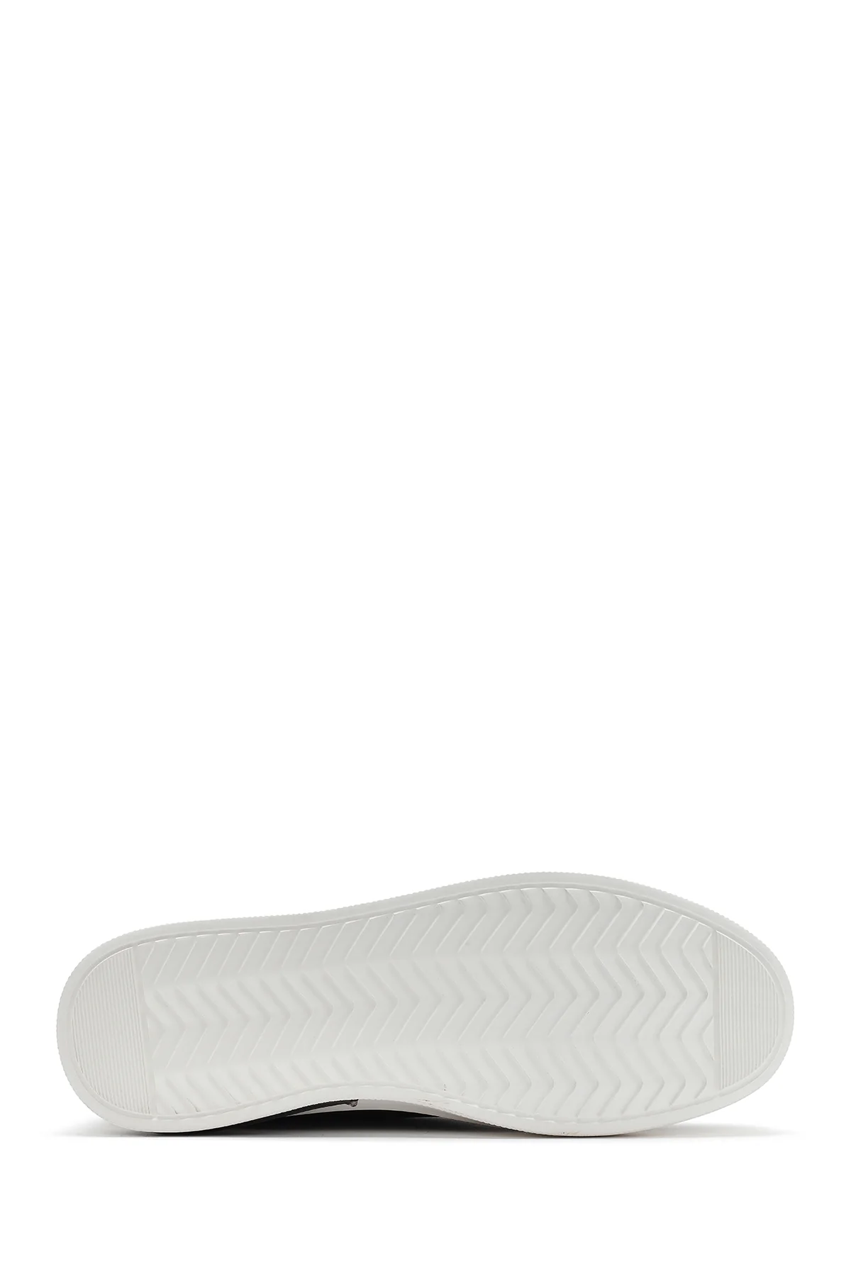 Erkek Kahverengi Bağcıklı Deri Sneaker - Image 5