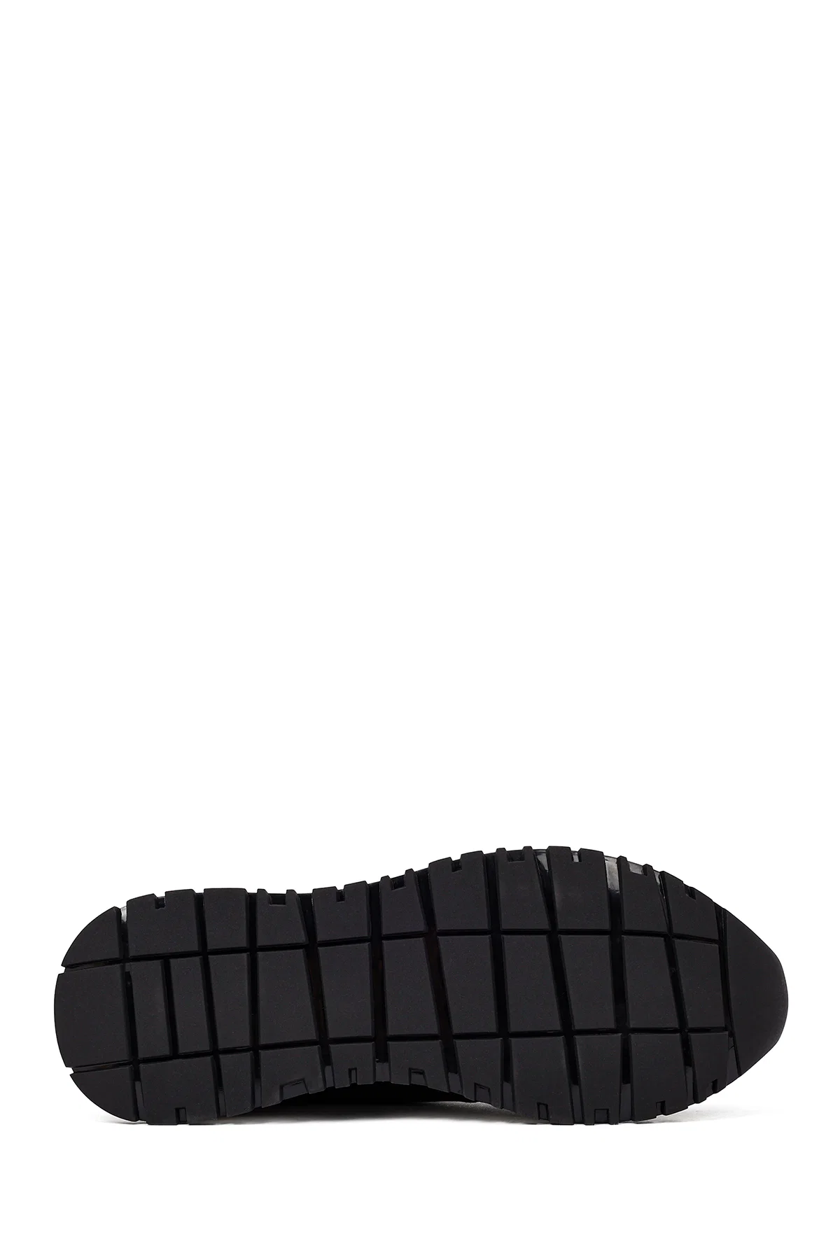 Erkek Kahverengi Bağcıklı Kalın Tabanlı Deri Casual Sneaker - Image 4