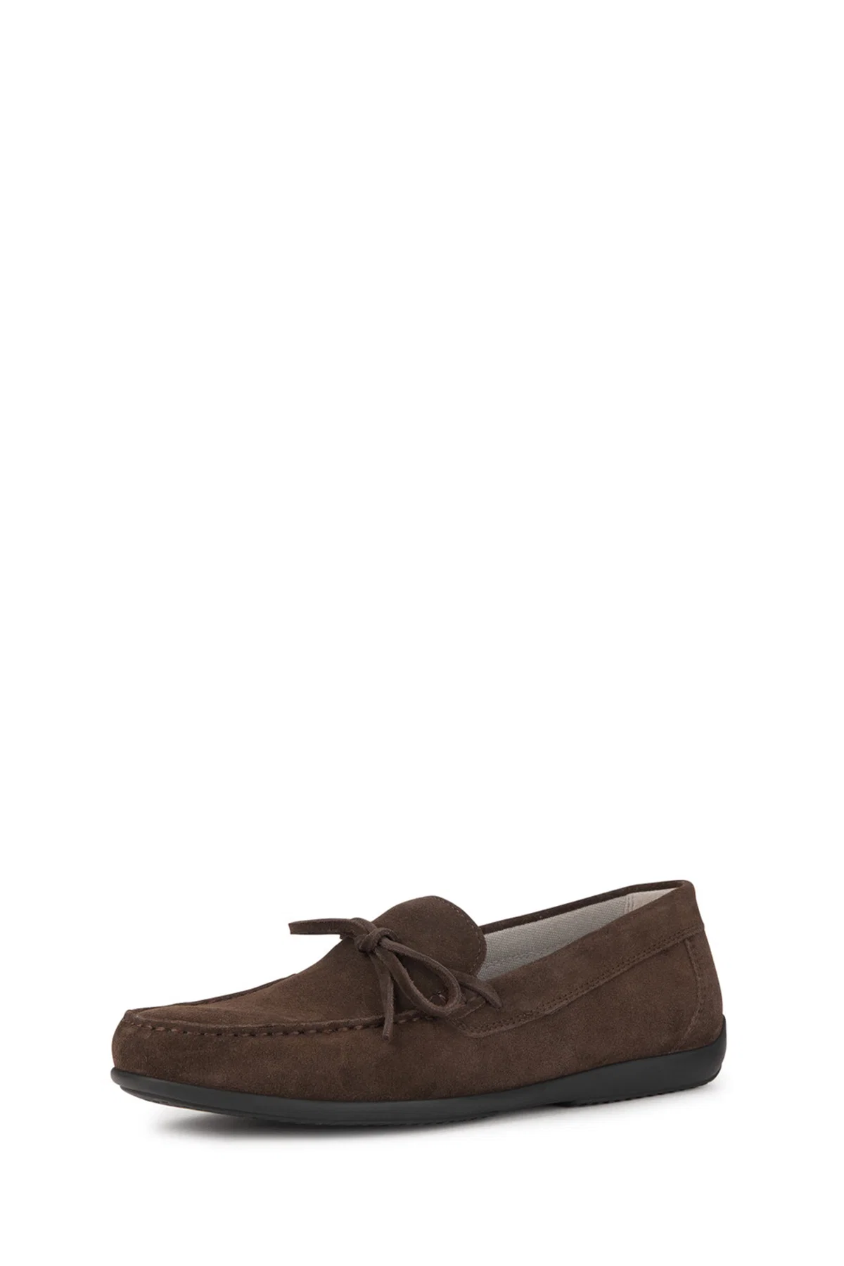 Geox Erkek Kahverengi Süet Deri Casual Loafer - Image 2