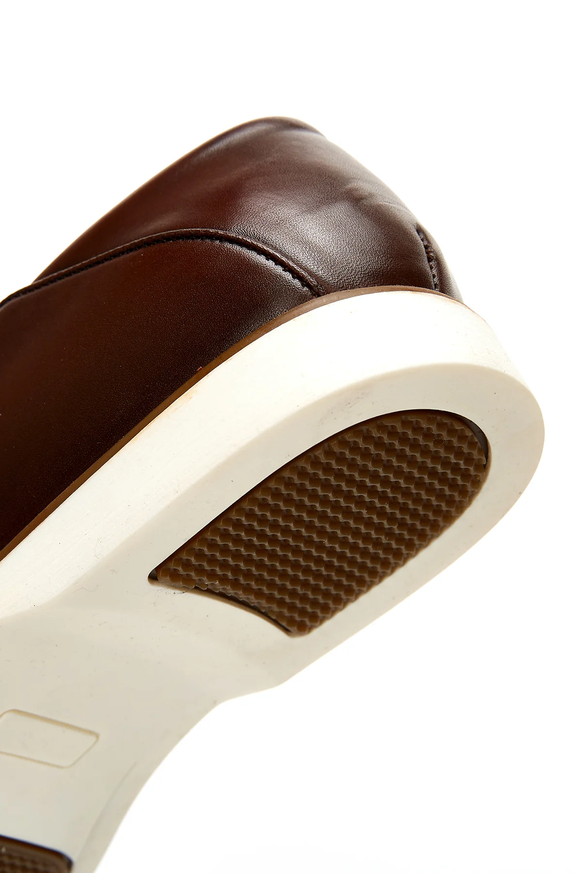 Erkek Kahverengi Deri Casual Loafer - Image 7