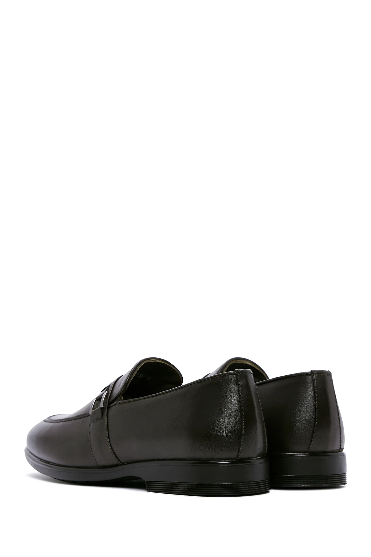 Erkek Kahverengi Deri Casual Loafer - Image 5