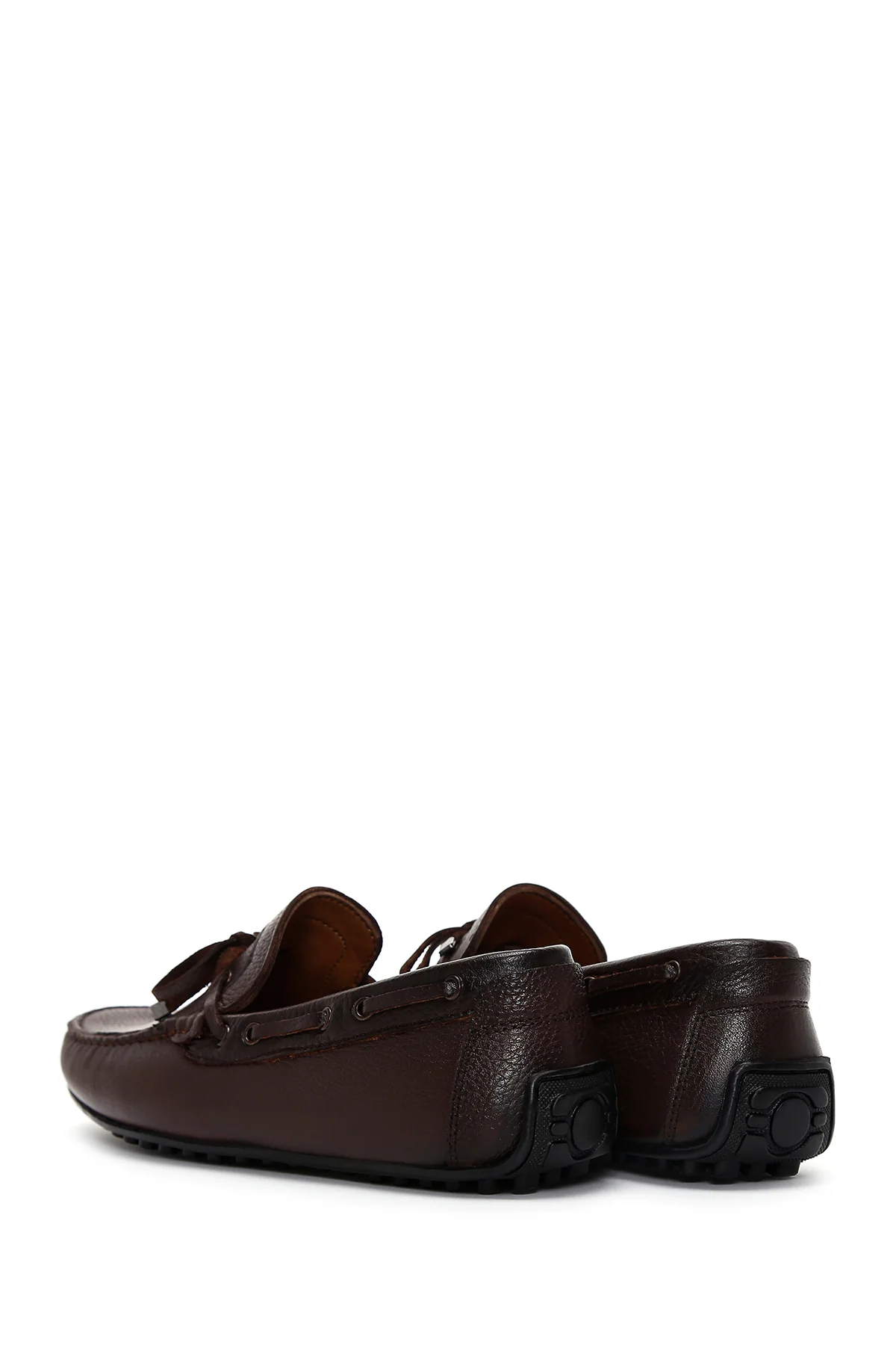 Erkek Kahverengi Deri Casual Loafer - Image 5