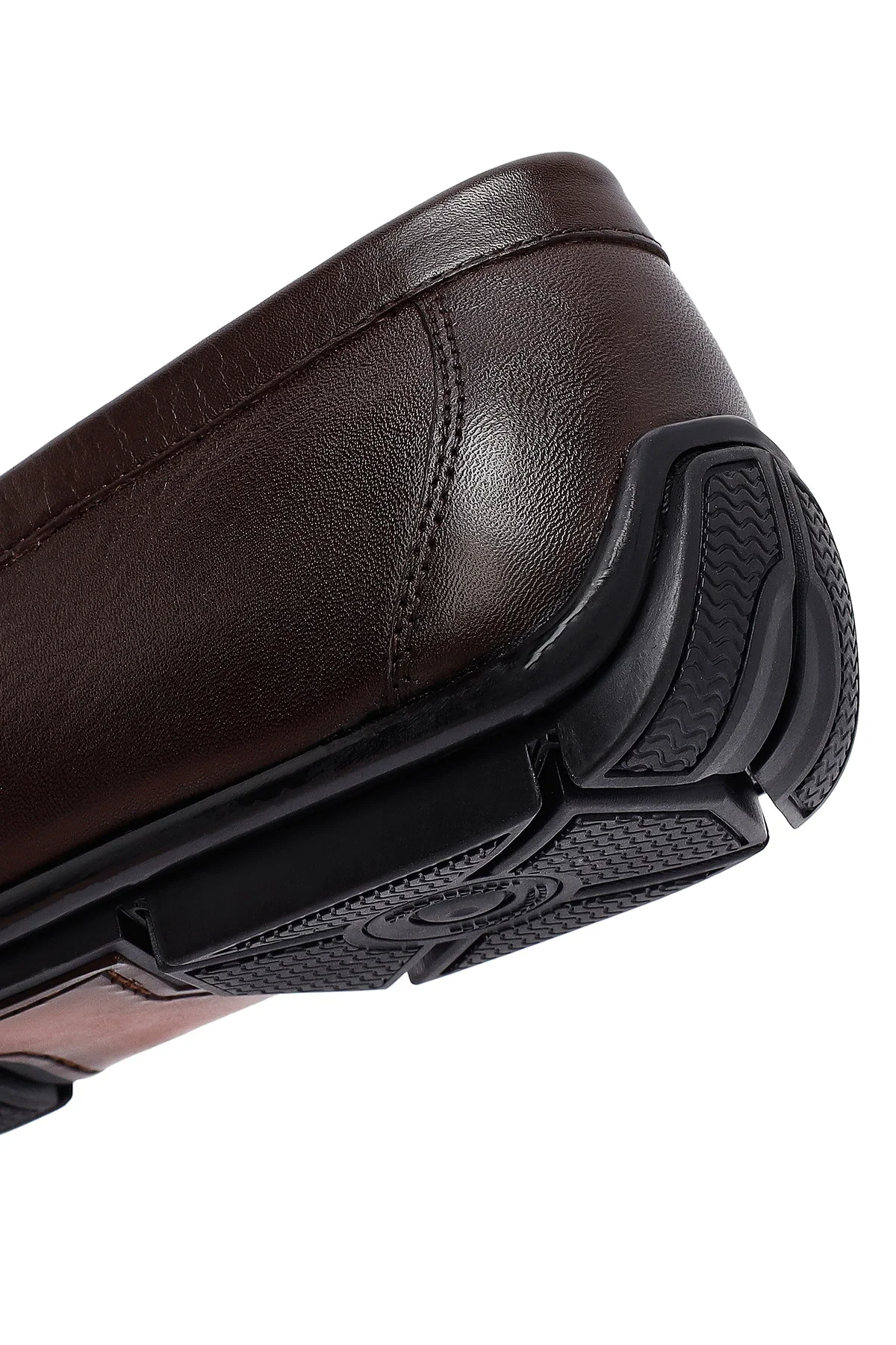Erkek Kahverengi Deri Casual Loafer - Image 9