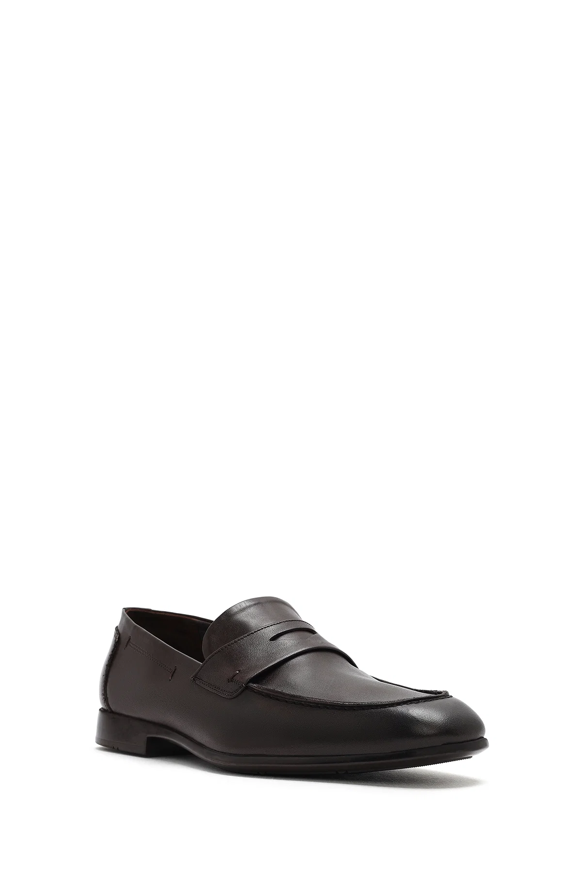 Erkek Kahverengi Deri Casual Loafer - Image 6