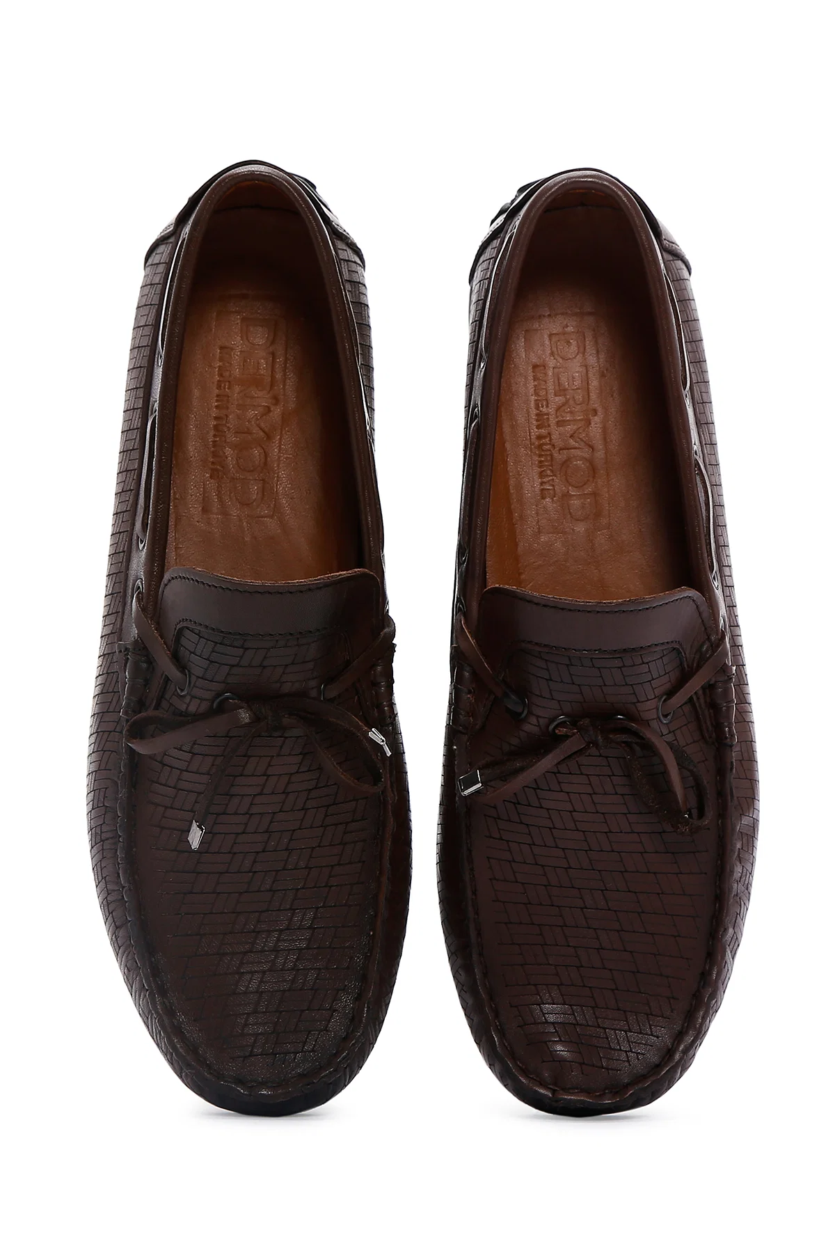 Erkek Kahverengi Deri Casual Loafer - Image 6