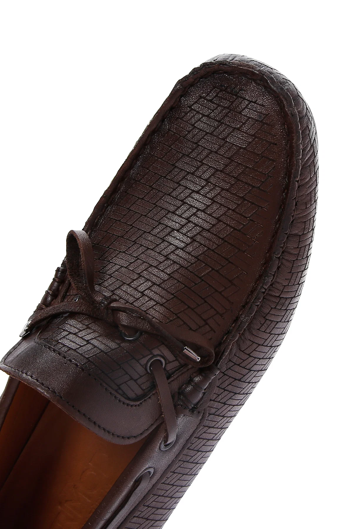 Erkek Kahverengi Deri Casual Loafer - Image 9