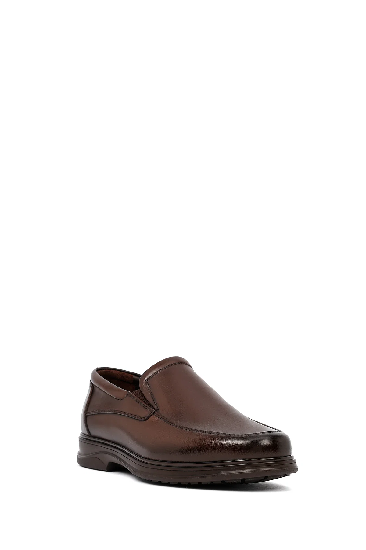 Erkek Kahverengi Deri Casual Loafer - Image 6