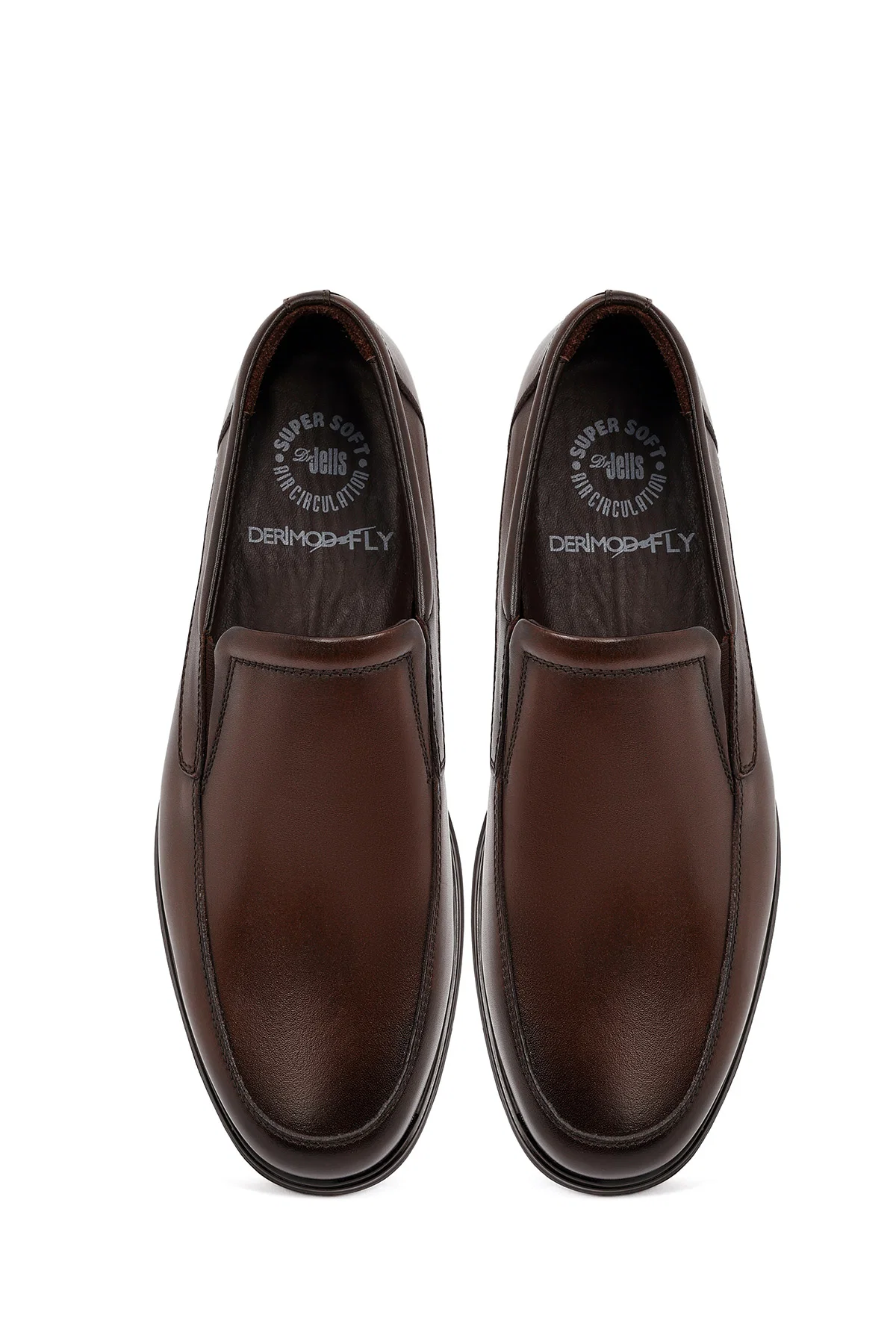 Erkek Kahverengi Deri Casual Loafer - Image 7