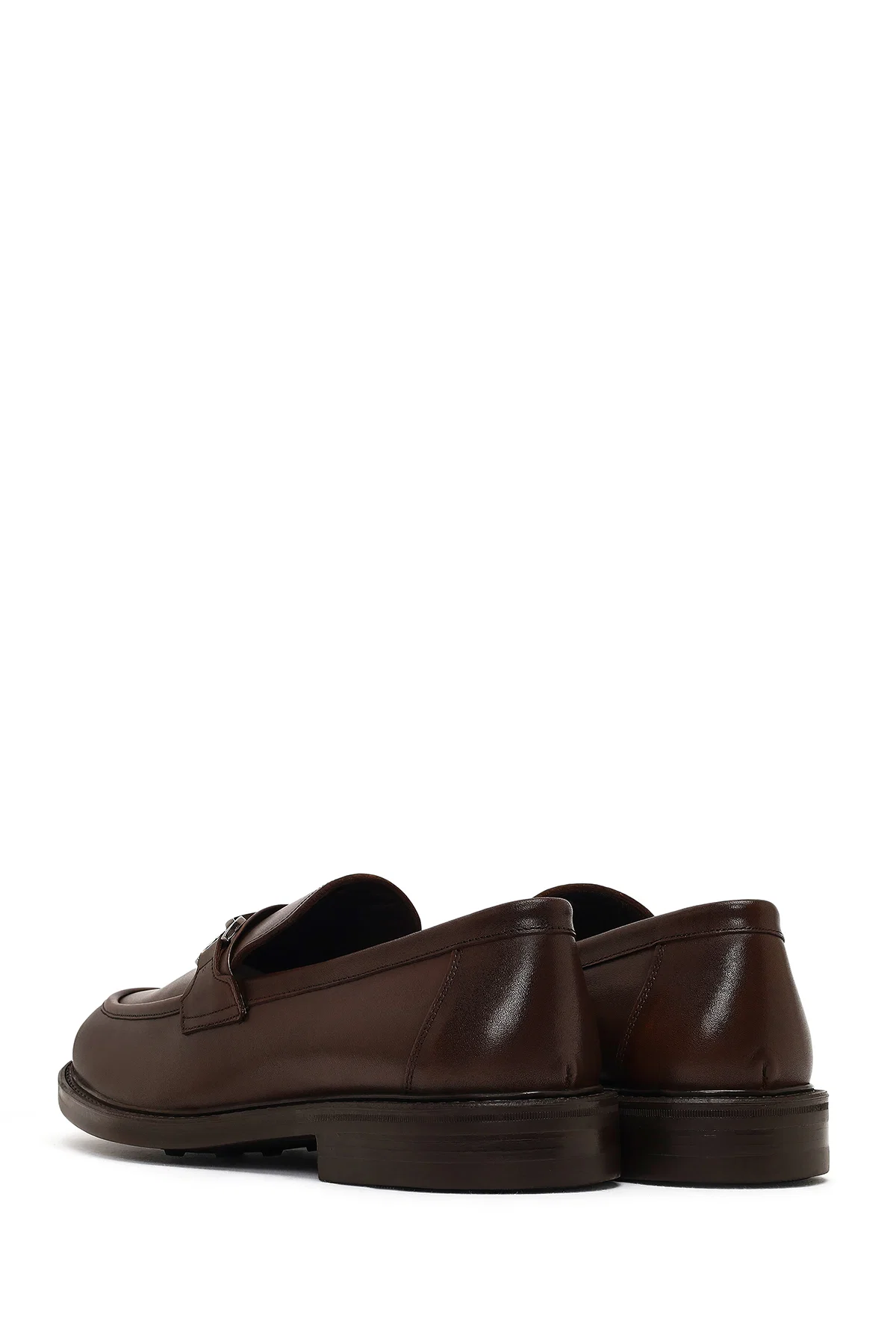 Erkek Kahverengi Deri Casual Loafer - Image 5
