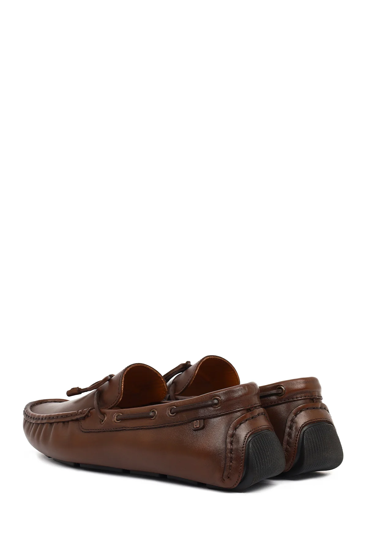 Erkek Kahverengi Deri Casual Loafer - Image 6