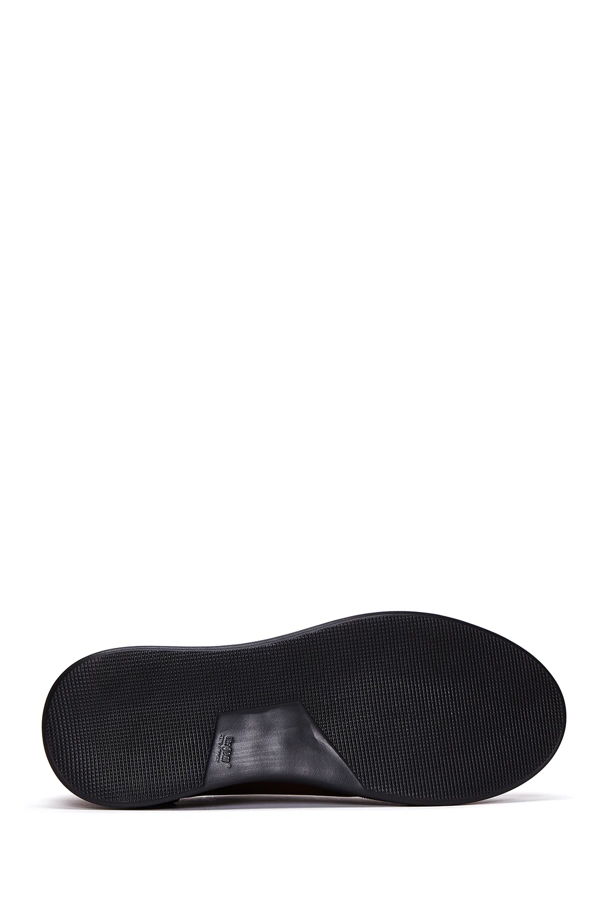Erkek Kahverengi Deri Casual Sneaker - Image 4