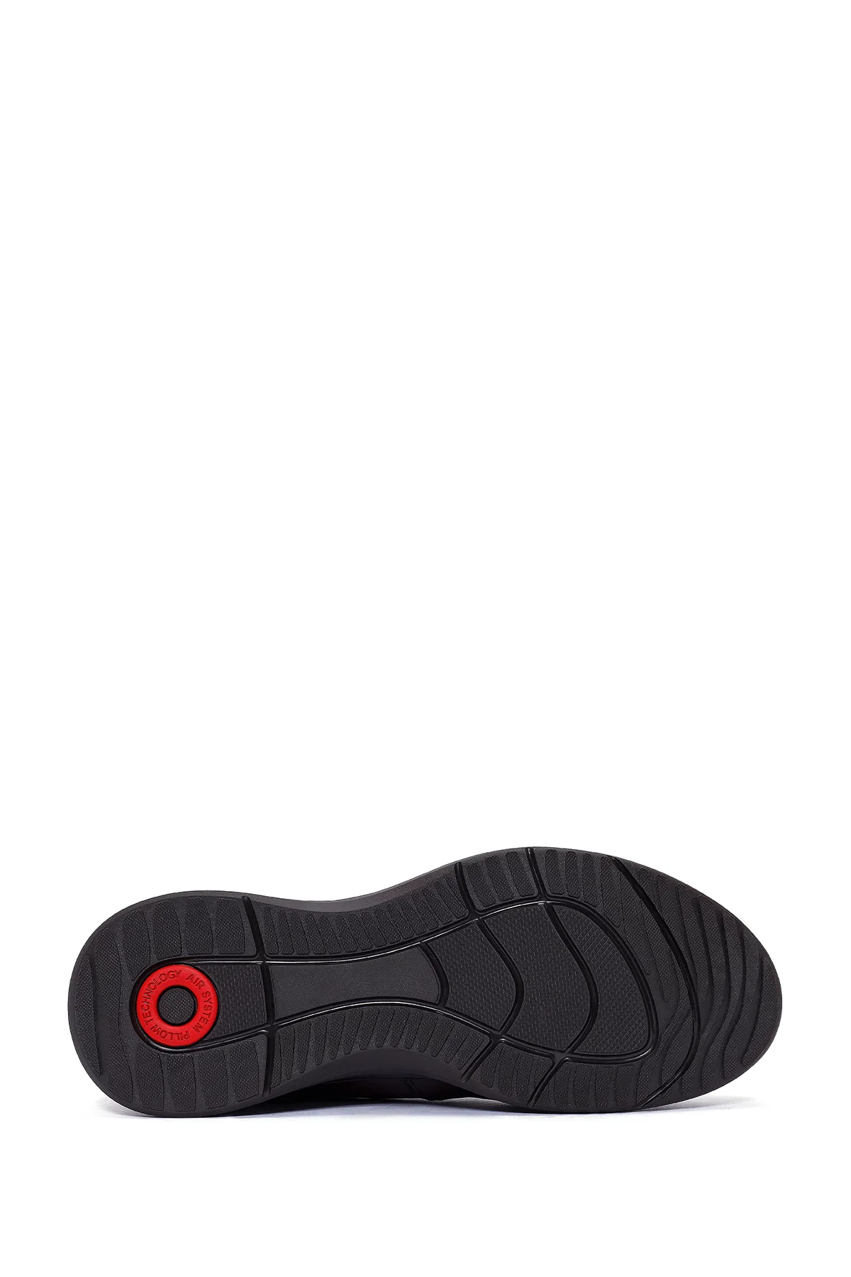 Erkek Kahverengi Deri Casual Sneaker - Image 4