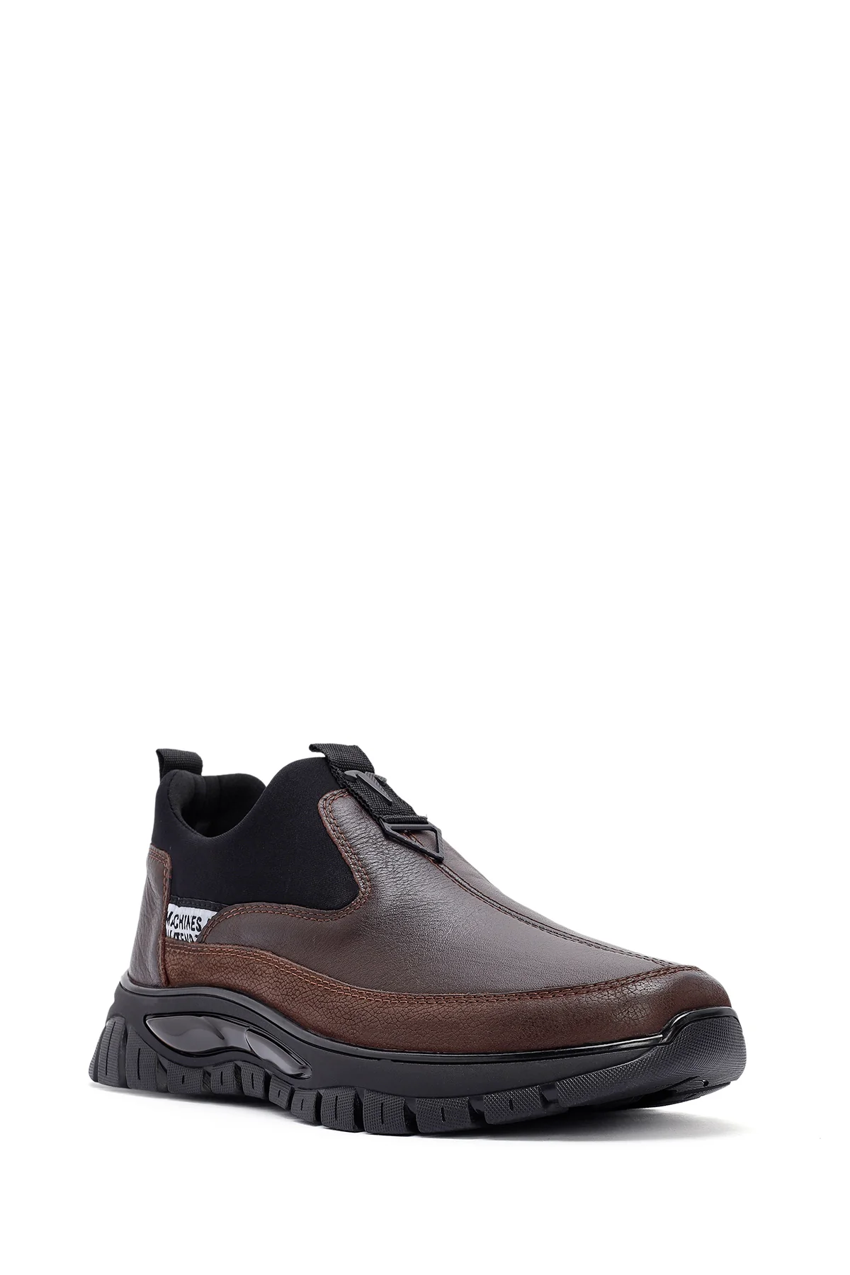 Erkek Kahverengi Deri Comfort Loafer - Image 6
