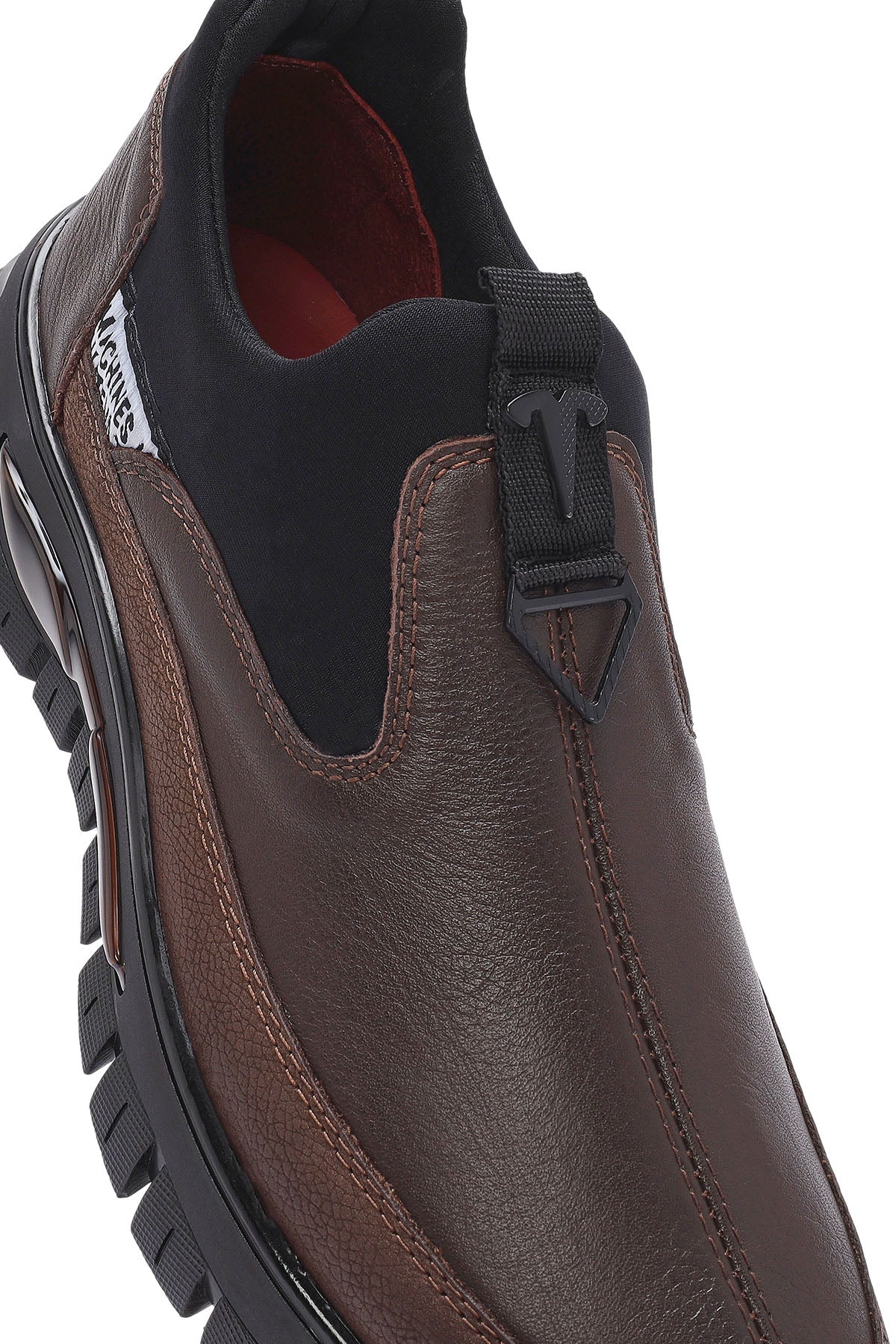 Erkek Kahverengi Deri Comfort Loafer - Image 9