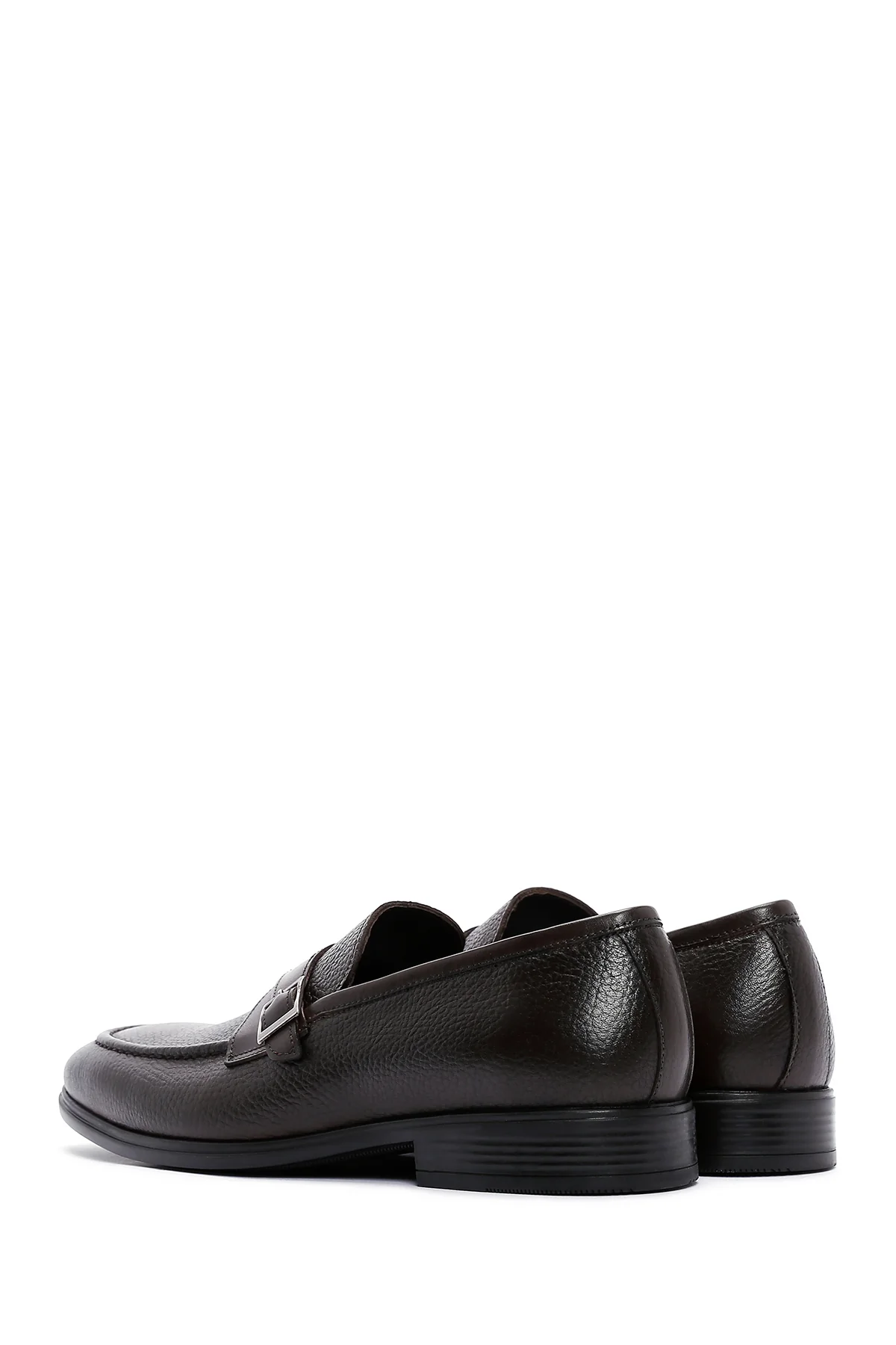 Erkek Kahverengi Deri Klasik Loafer - Image 5