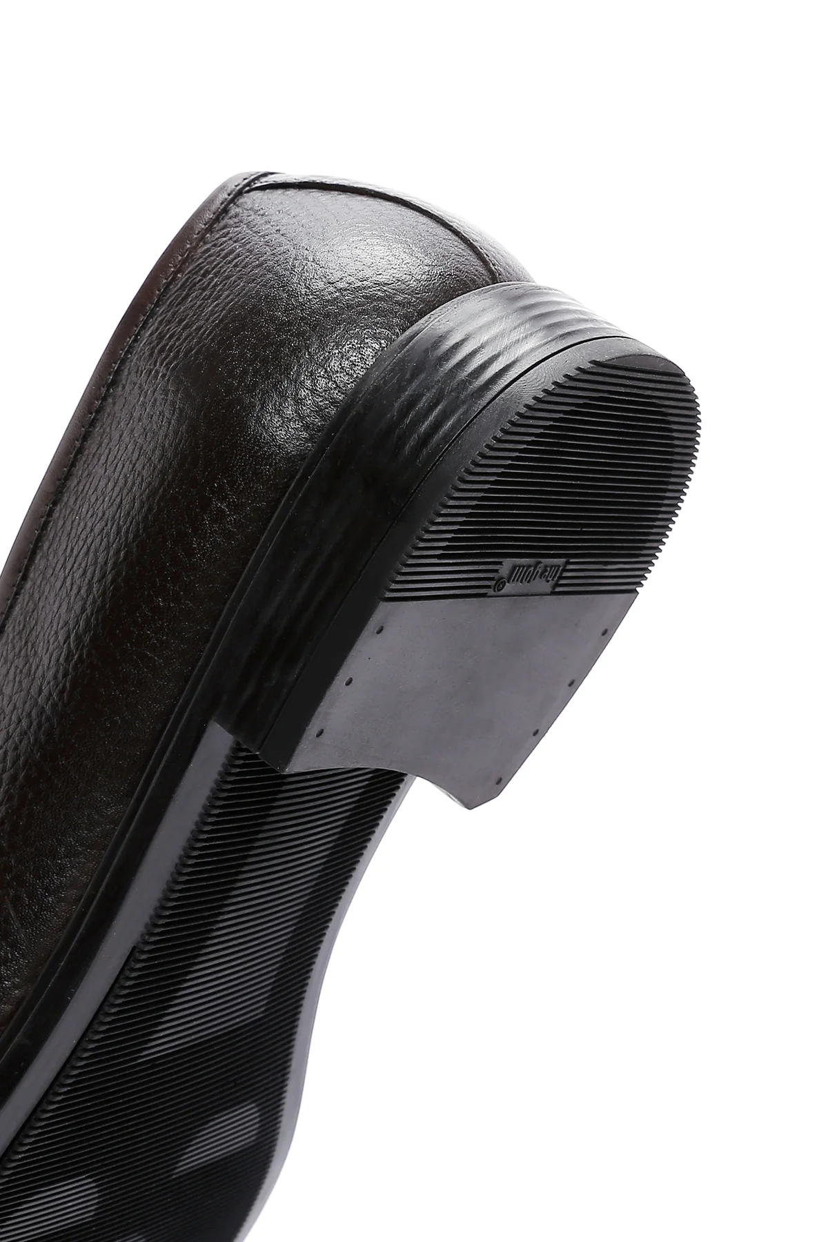 Erkek Kahverengi Deri Klasik Loafer - Image 8