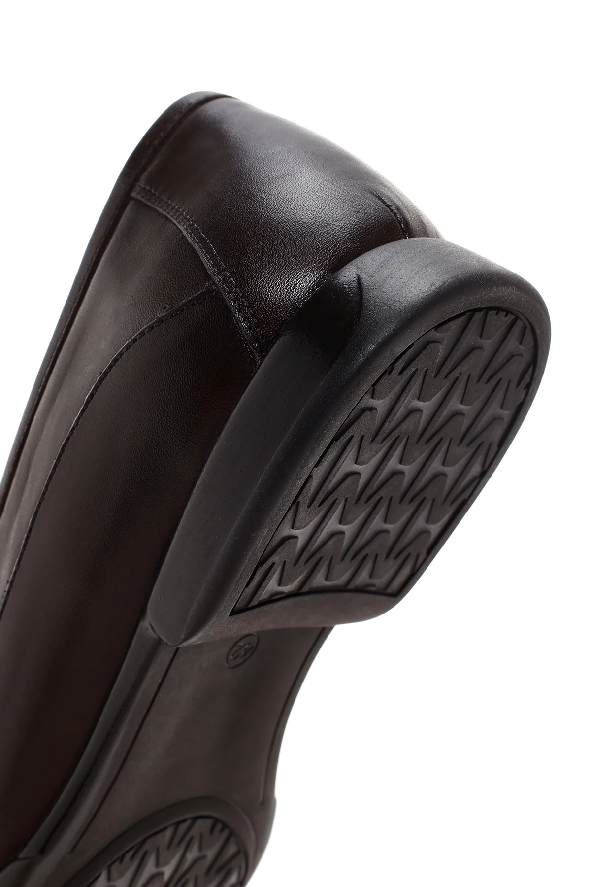 Erkek Kahverengi Deri Klasik Loafer - Image 8