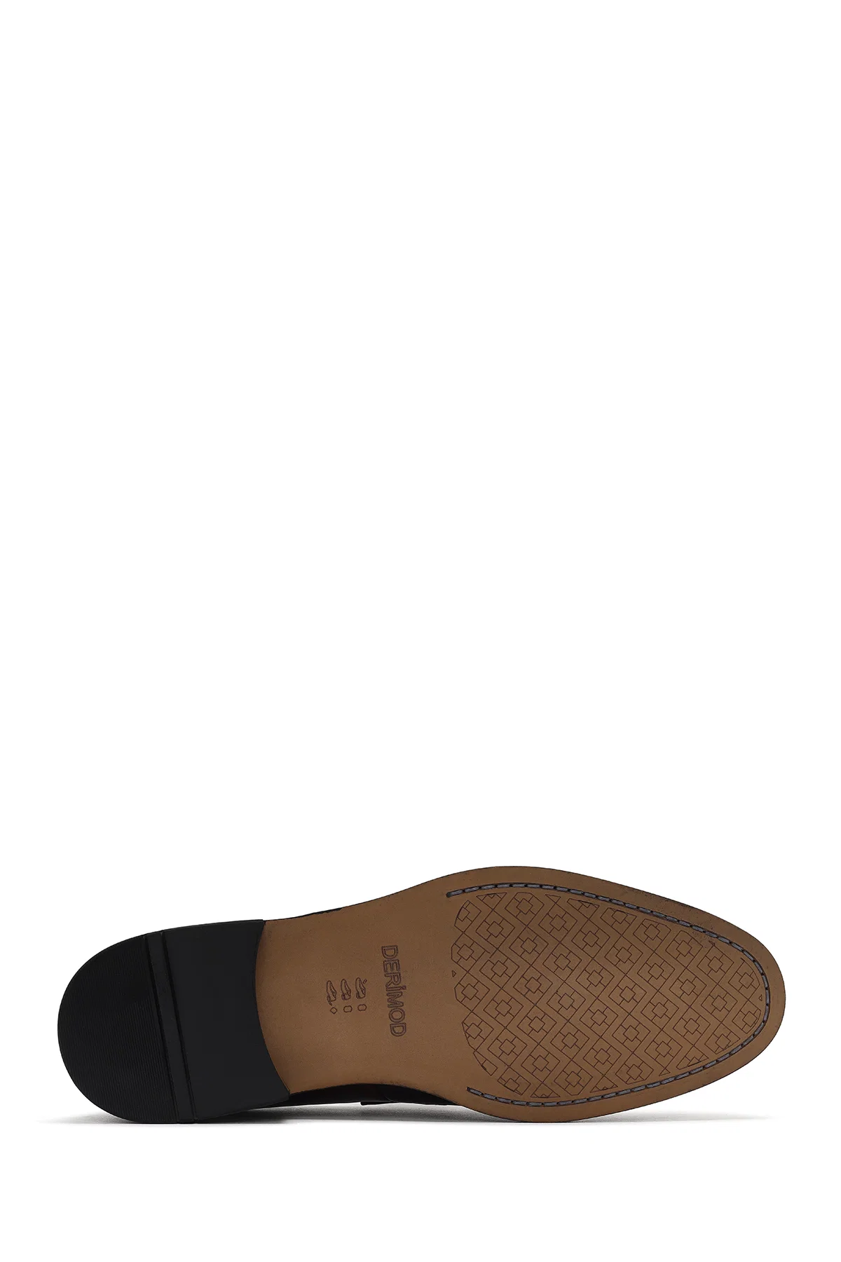 Erkek Kahverengi Deri Klasik Loafer - Image 4