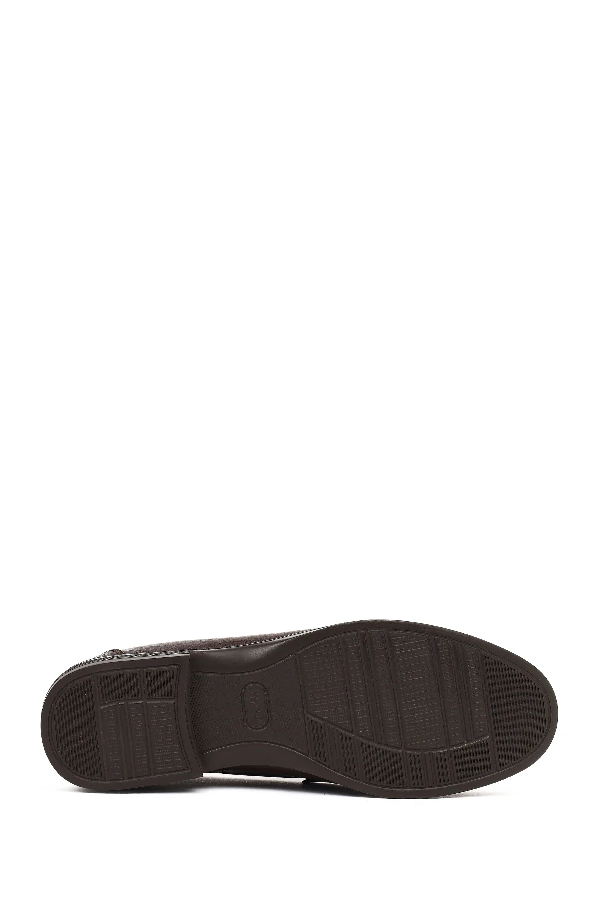 Erkek Kahverengi Deri Klasik Loafer - Image 5