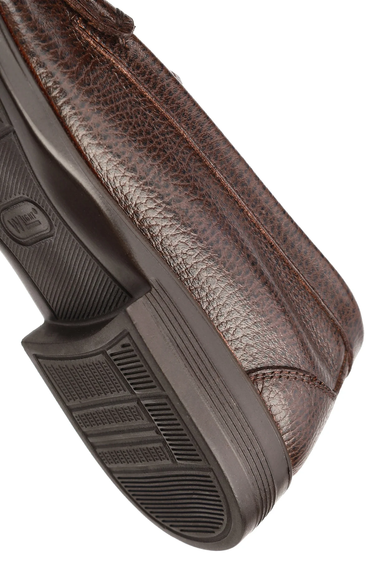 Erkek Kahverengi Deri Klasik Loafer - Image 9
