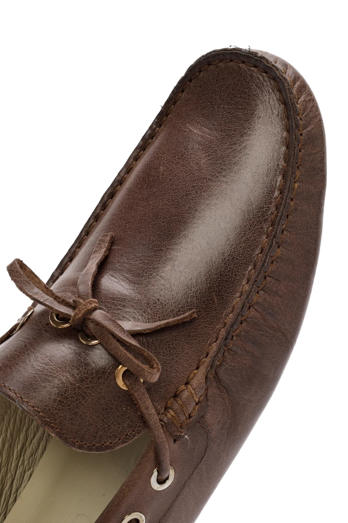 Erkek Kahverengi Deri Loafer - Image 10